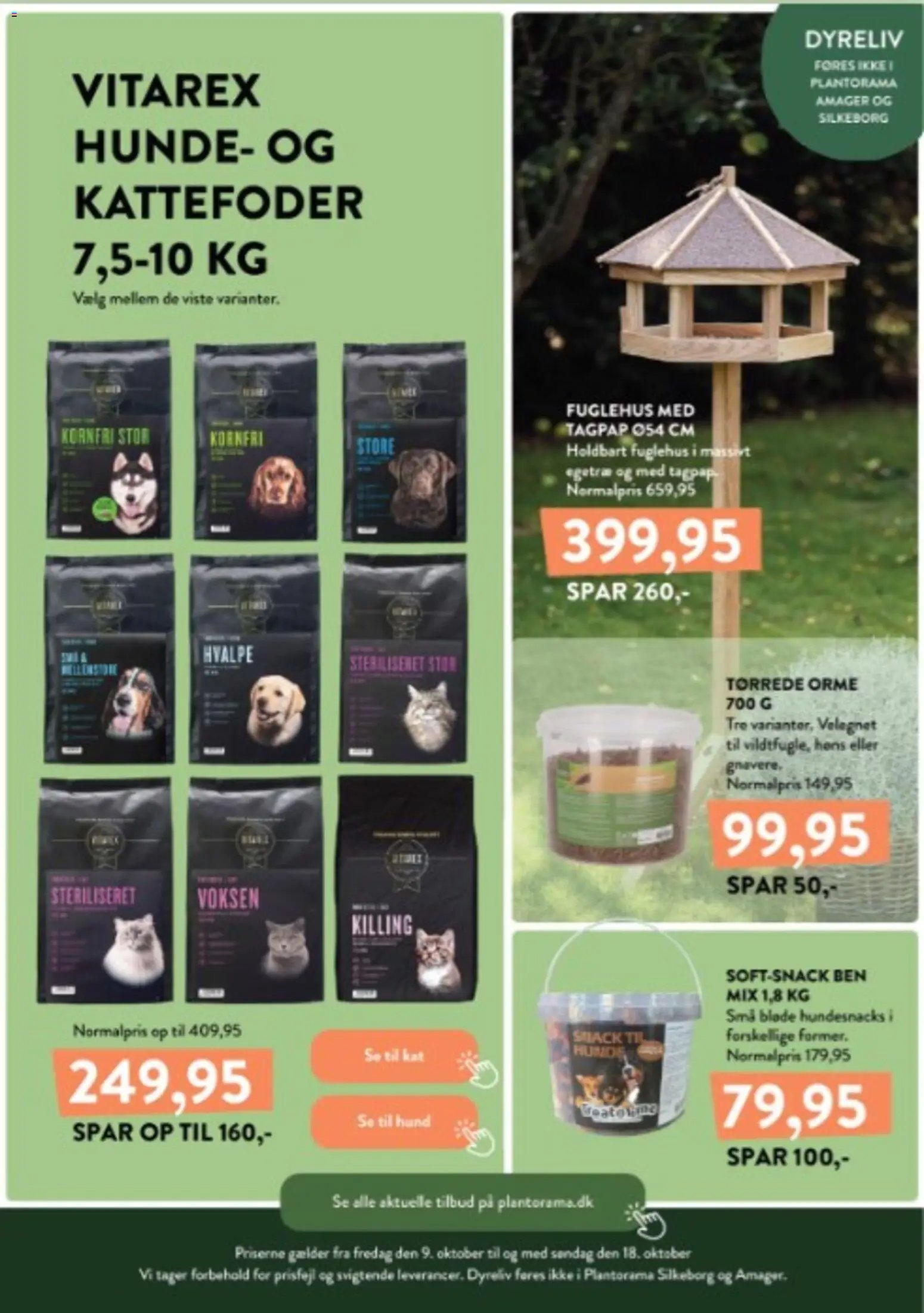 Nye Plantorama tilbud fra 12/10/2026