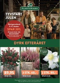 Nye Plantorama tilbud fra 12/10/2026