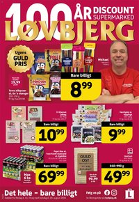 Løvbjerg tilbudsavis fra 14/08/2026 Løvbjerg - Tilbudsavis uge 34