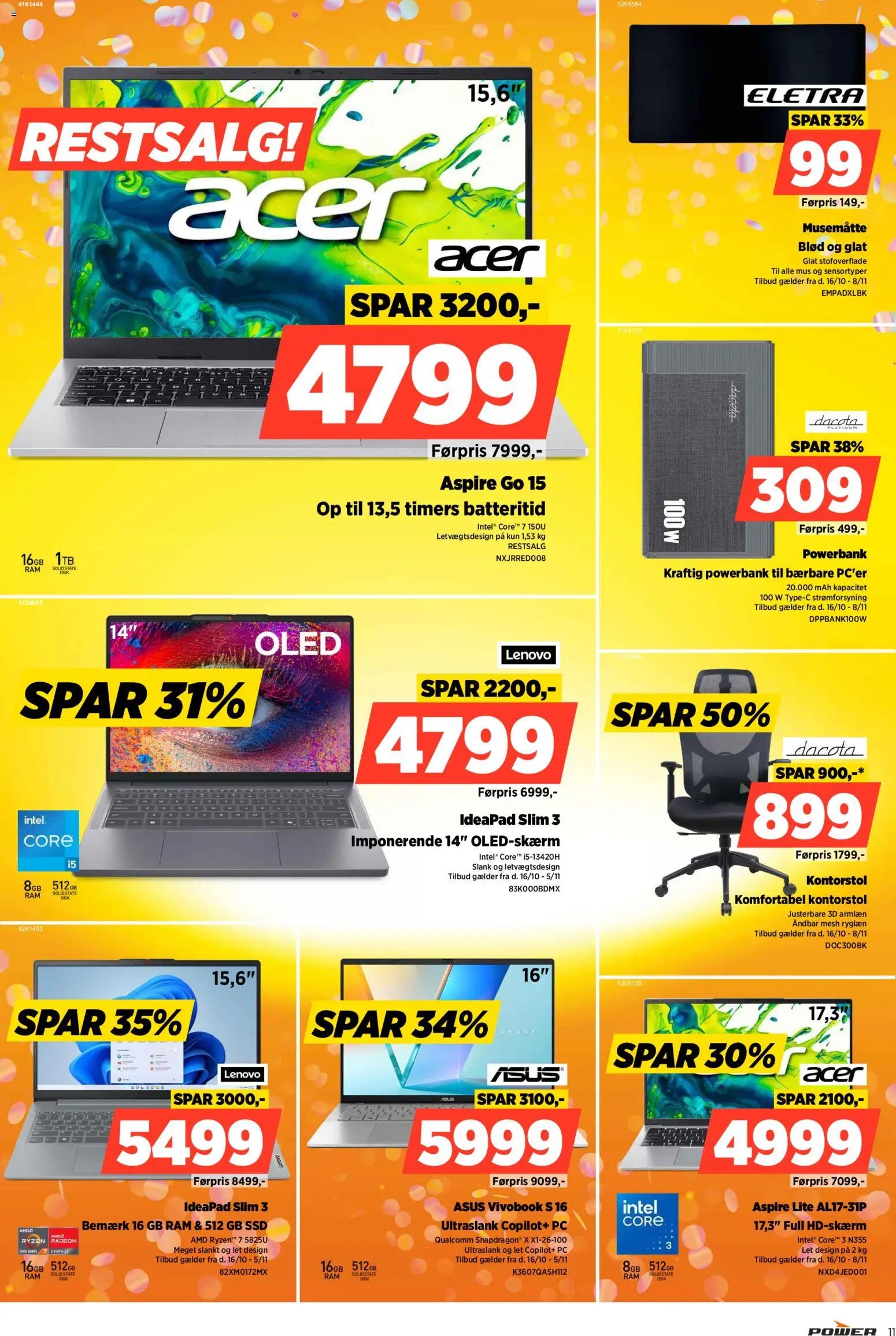 Nye Power tilbud fra 30/10/2026