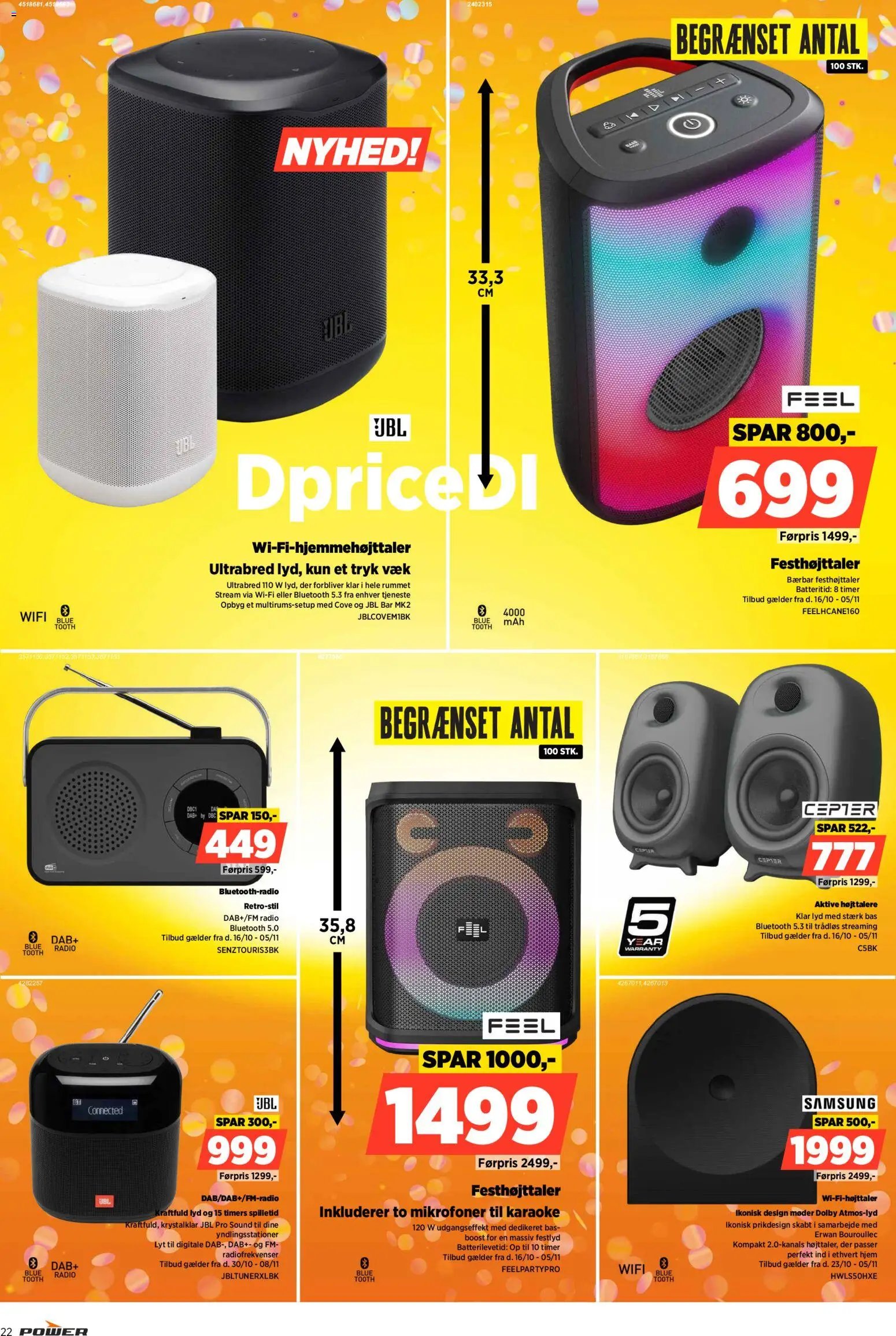 Nye Power tilbud fra 30/10/2026