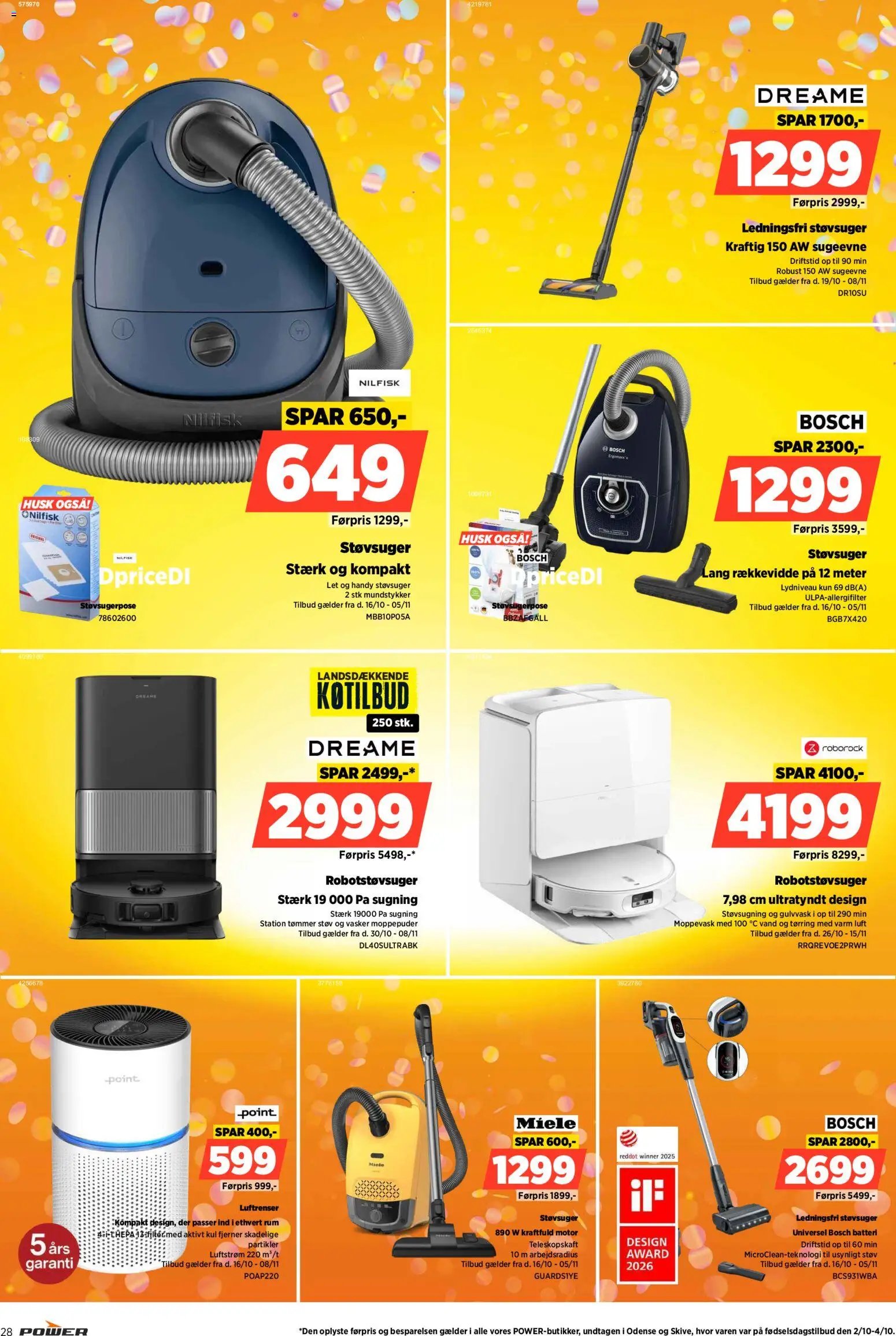 Nye Power tilbud fra 30/10/2026