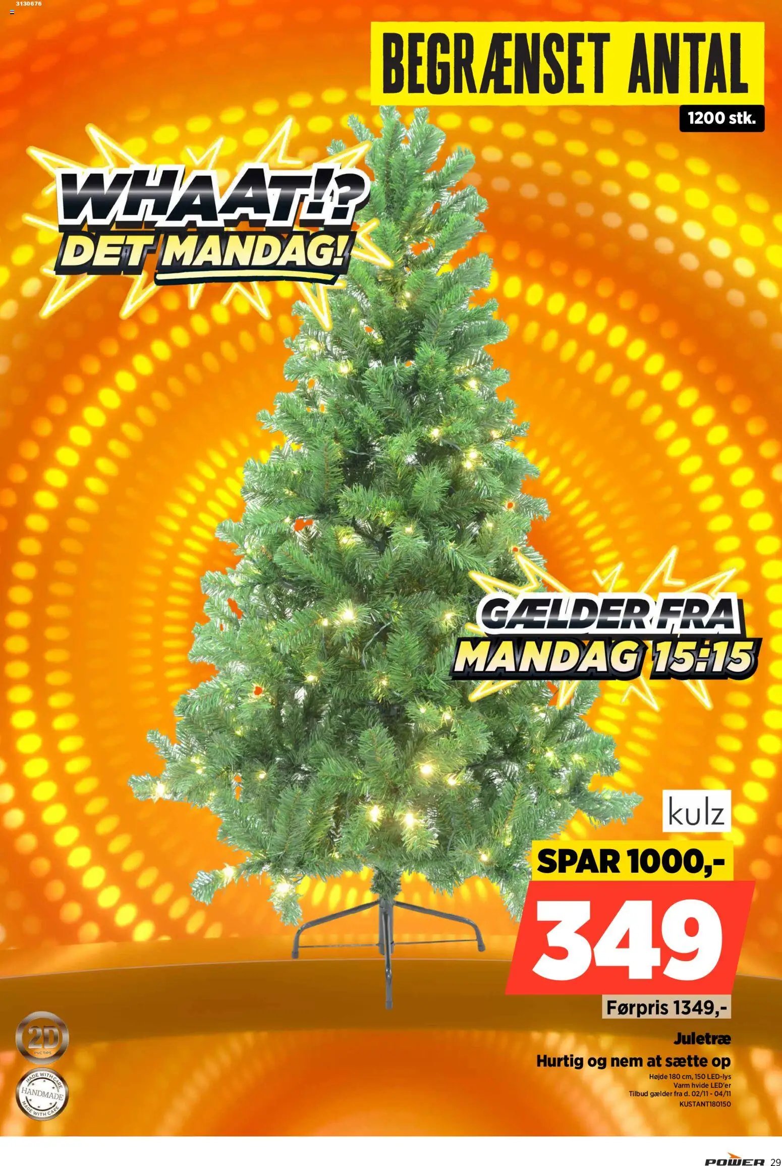 Nye Power tilbud fra 30/10/2026