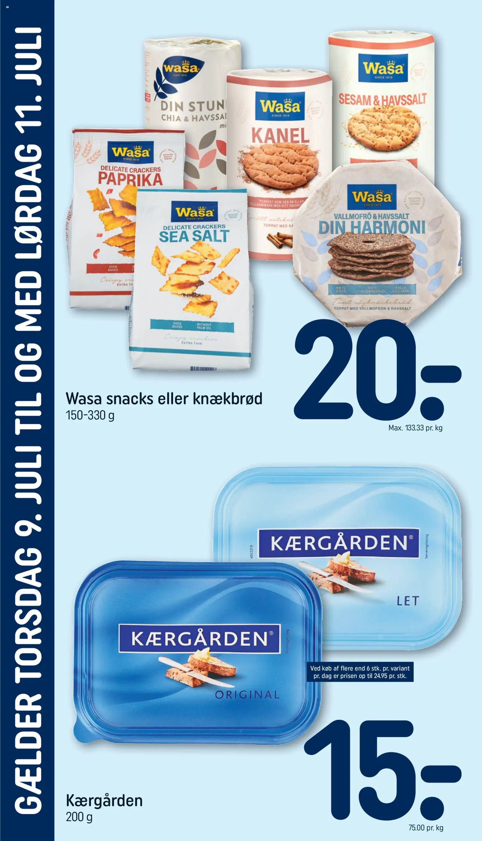 Rema 1000 tilbudsavis fra 09/07/2026 Rema 1000 - Uge 28 Indstik