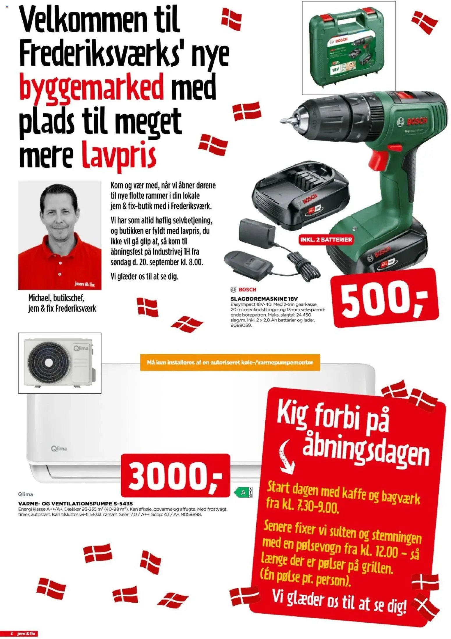 Jem & fix tilbudsavis fra 20/09/2026 Jem & fix - Åbningsavis - Frederiksværk