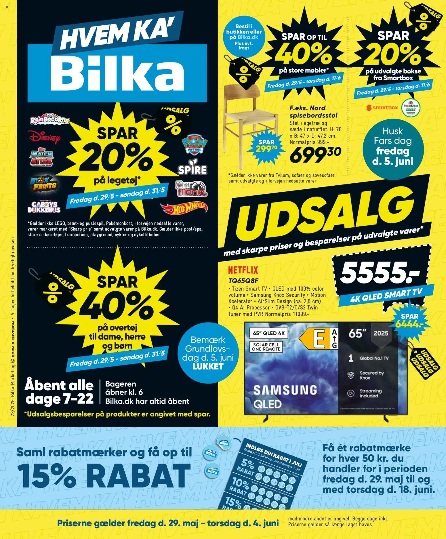 Bilka tilbudsavis fra 29/05/2026 Bilka - Nonfood