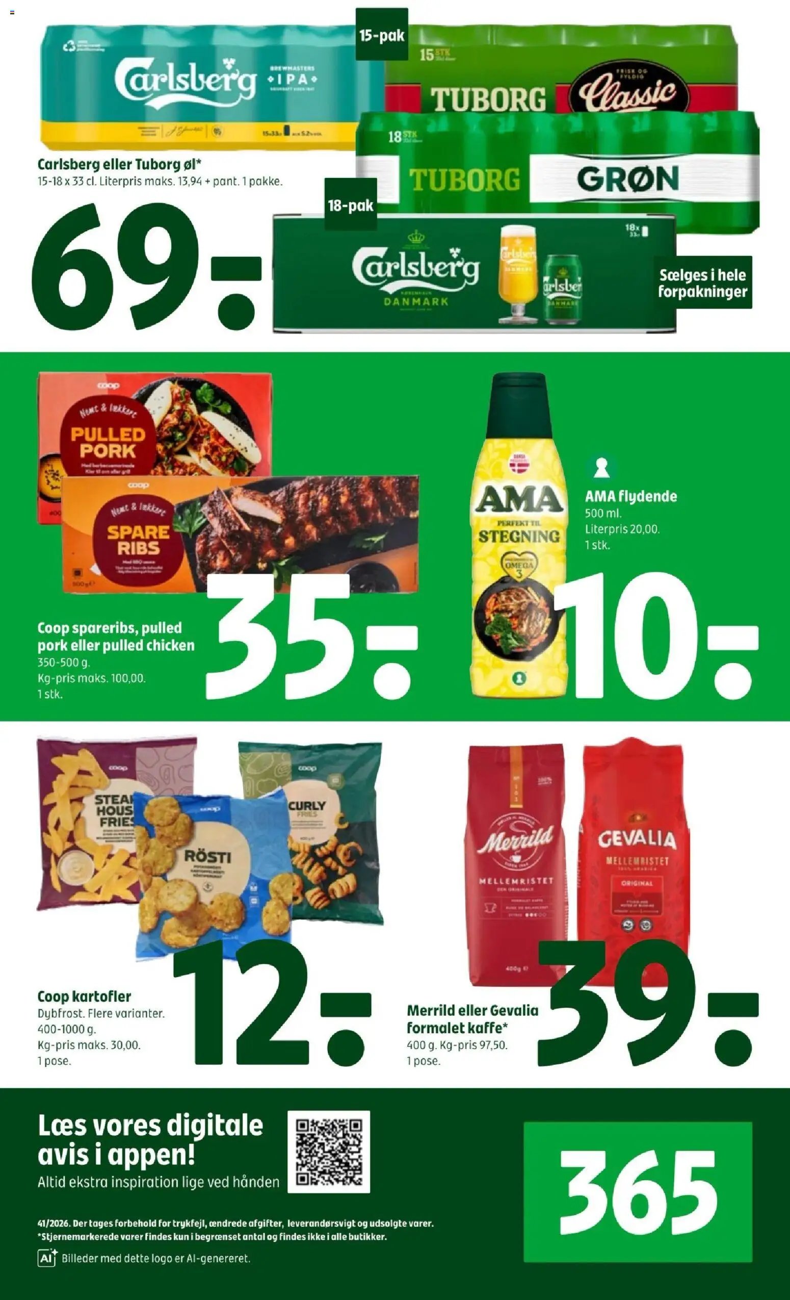 Coop 365 tilbudsavis fra 08/10/2026 Coop 365 - Tilbudsavis uge 41