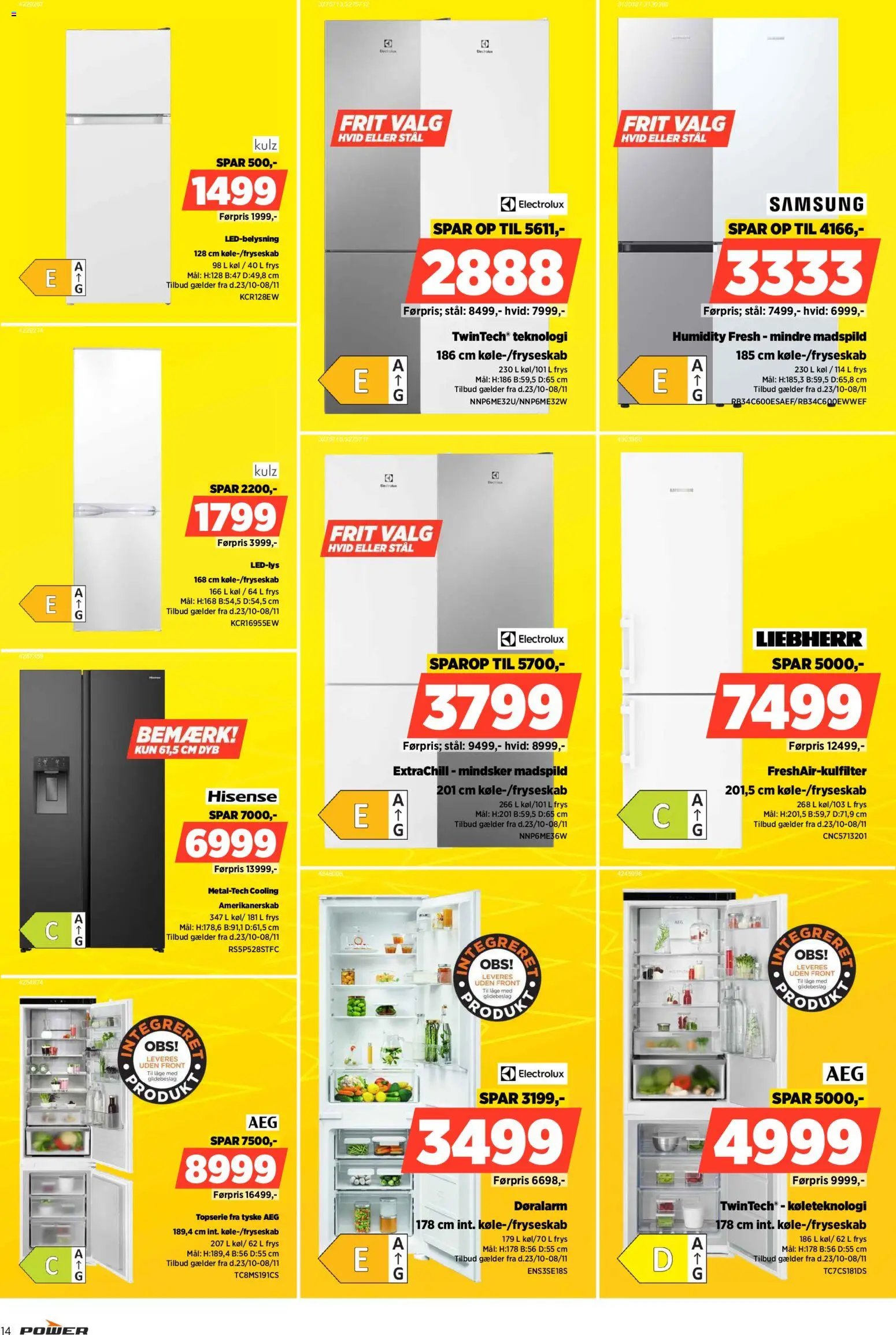 Nye Power tilbud fra 23/10/2026