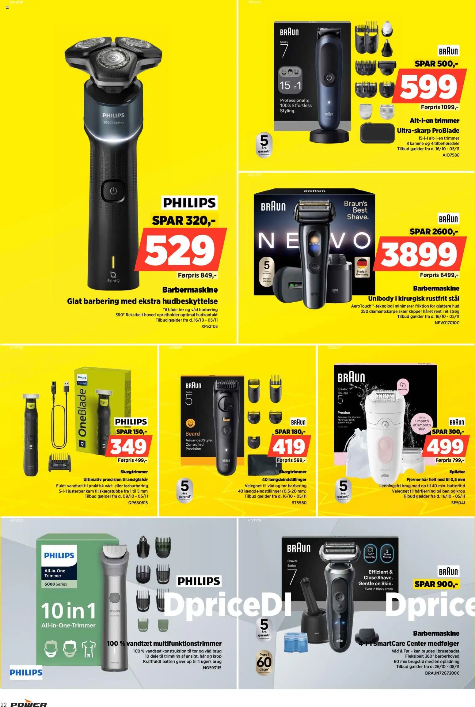 Nye Power tilbud fra 23/10/2026