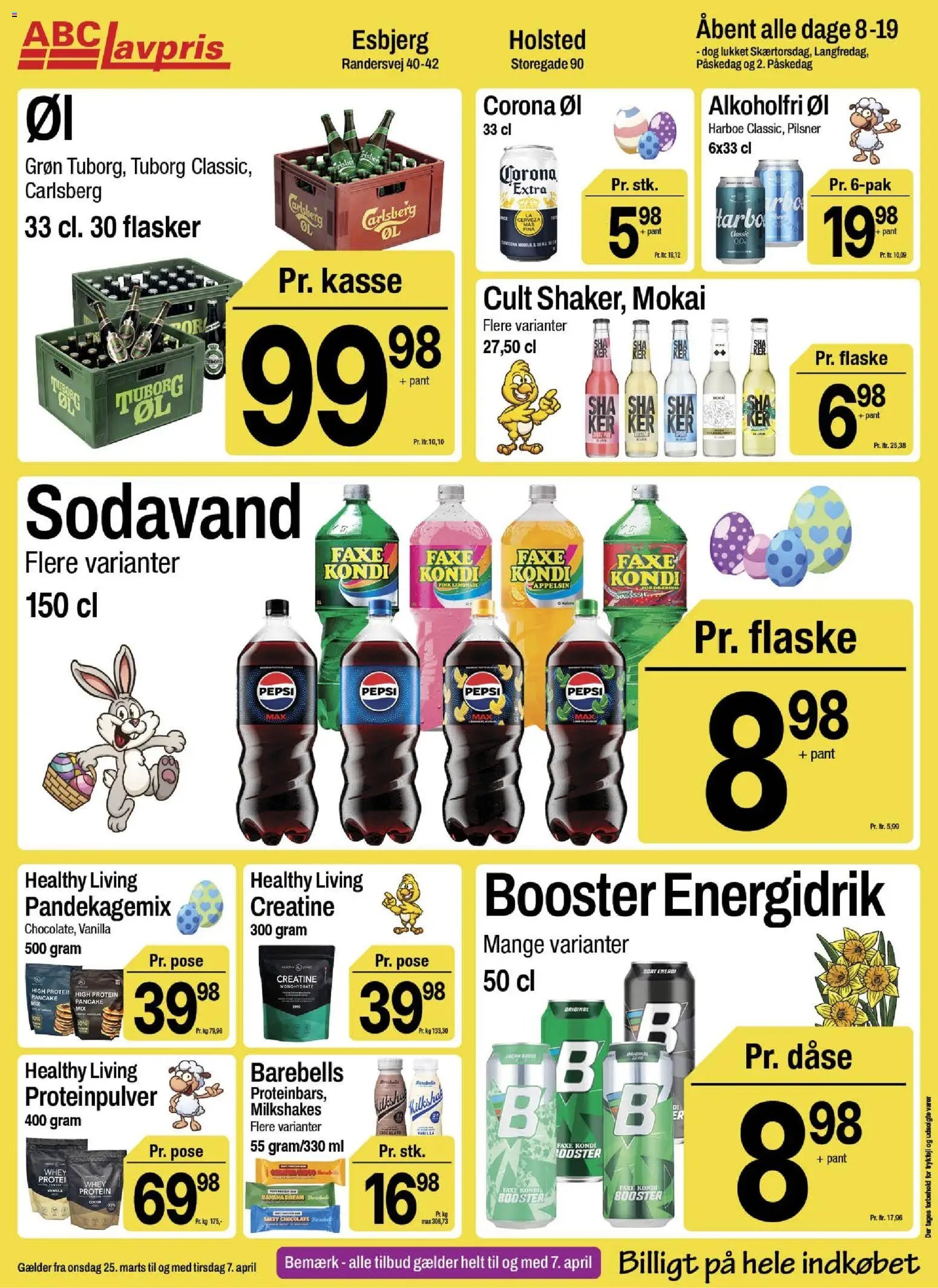 Abc Lavpris tilbudsavis fra 25/03/2026 Abc Lavpris - Esbjerg
