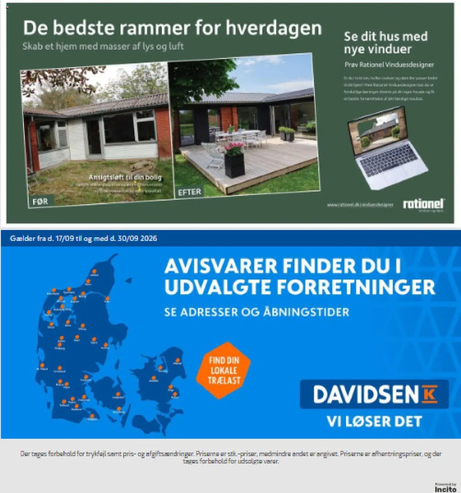 Davidsen tilbudsavis fra 17/09/2026 Davidsen - Tilbudsavis