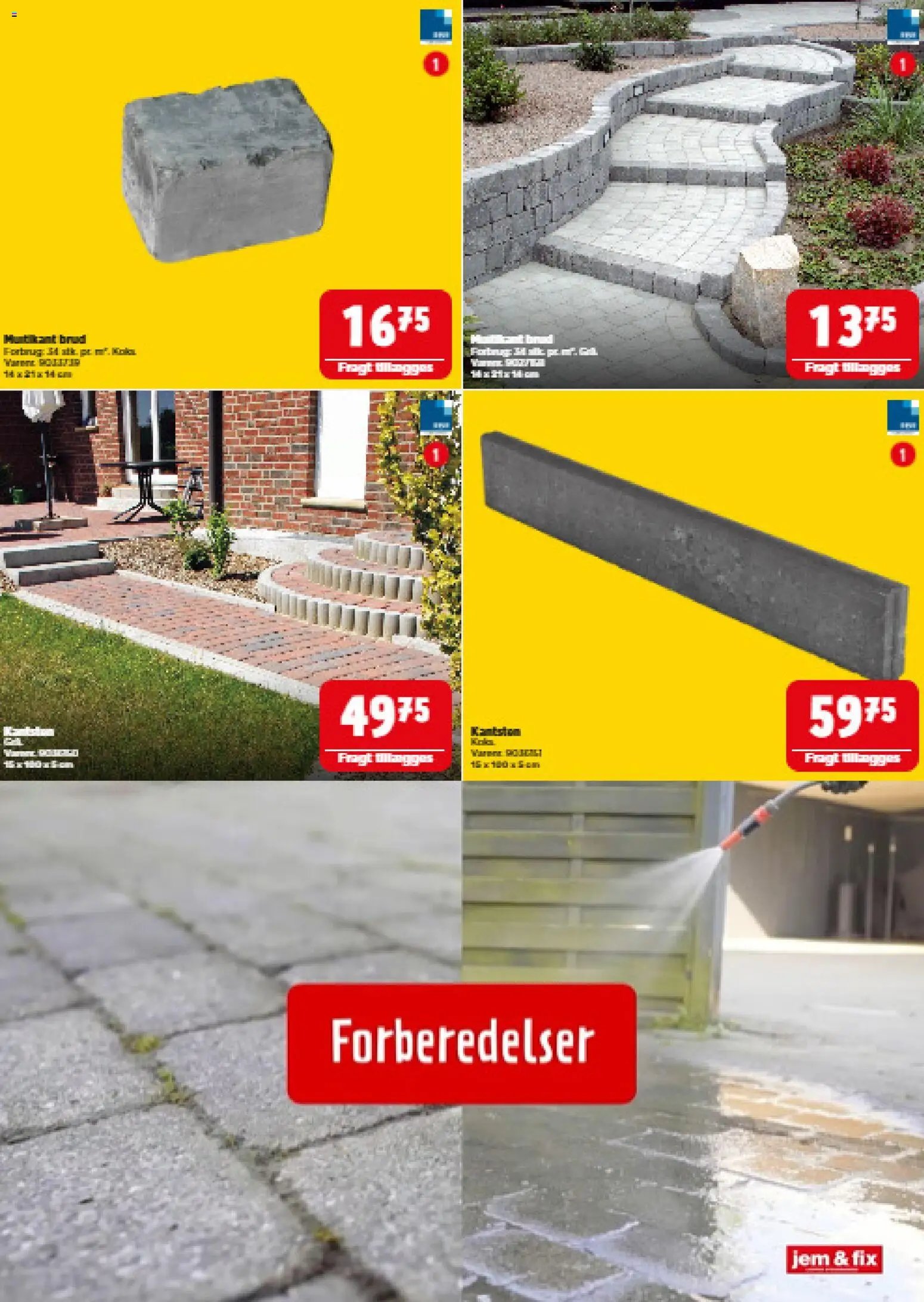 Jem & fix tilbudsavis fra 01/05/2026 Jem & fix - Betonvarekatalog