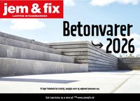 Jem & fix tilbudsavis fra 01/05/2026 Jem & fix - Betonvarekatalog