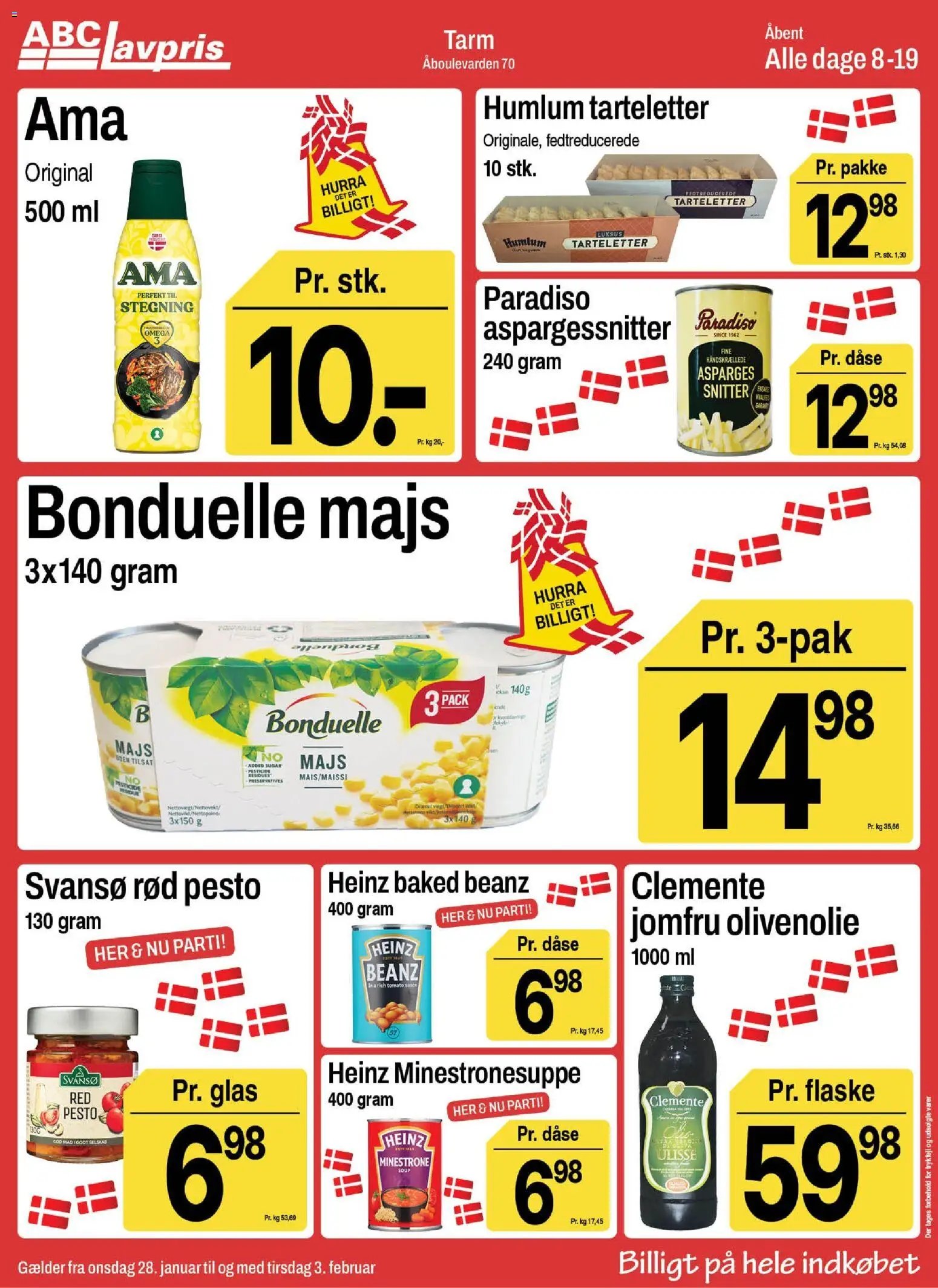 Abc Lavpris tilbudsavis fra 28/01/2026 Tarm