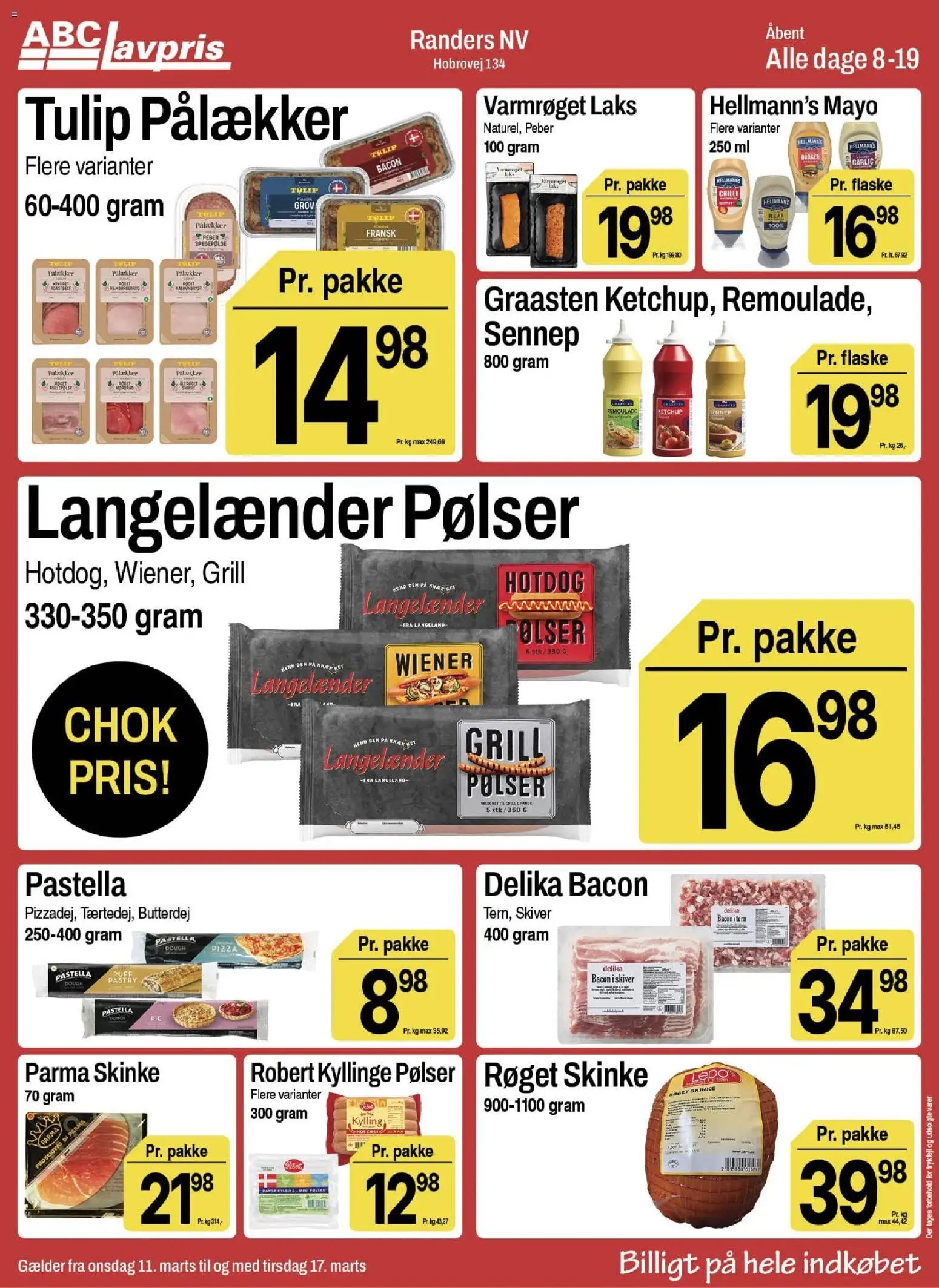 Abc Lavpris tilbudsavis fra 11/03/2026 Abc Lavpris - Randers NV