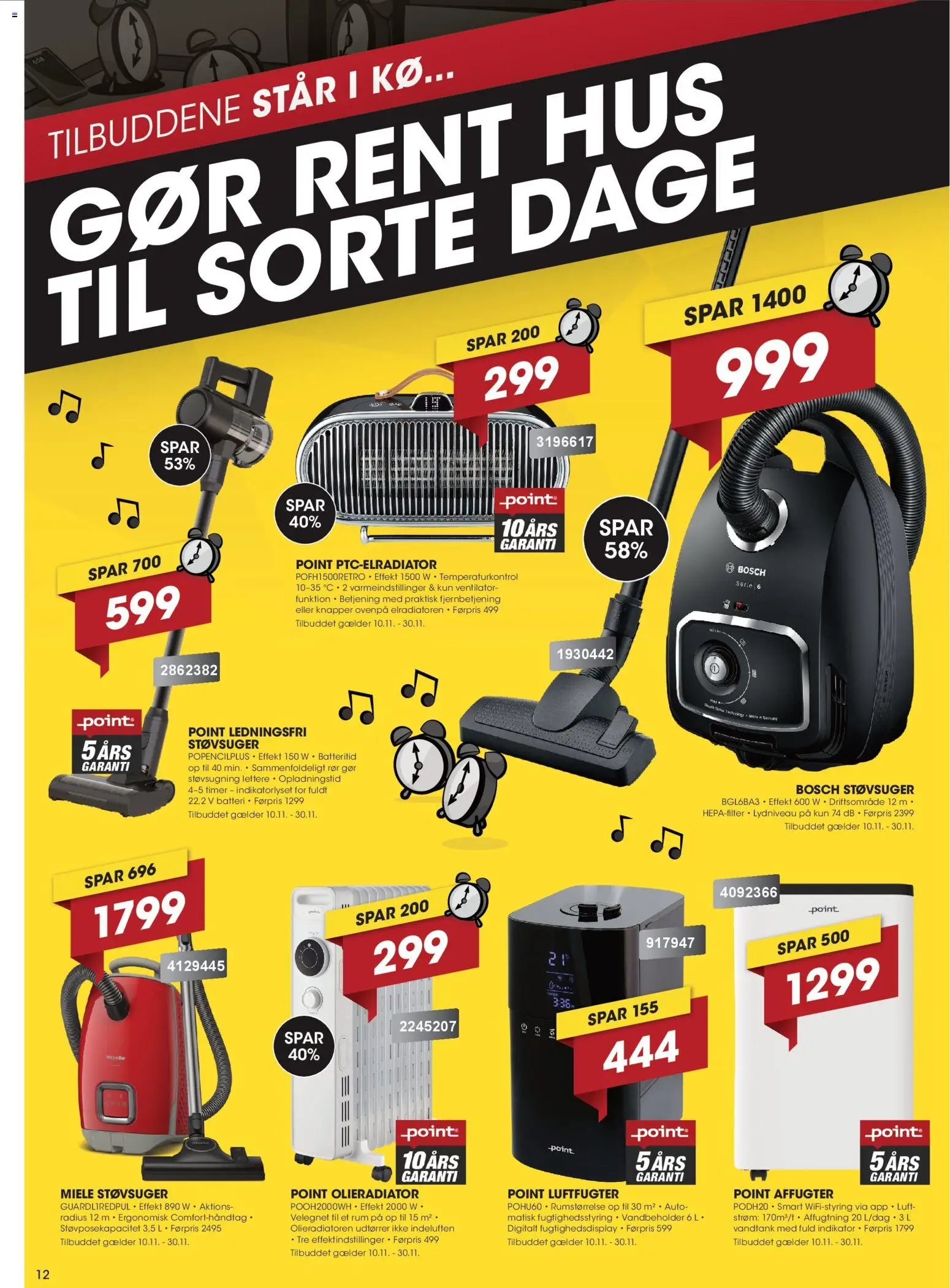 Punkt1 tilbudsavis fra 10/11/2025 Black Friday