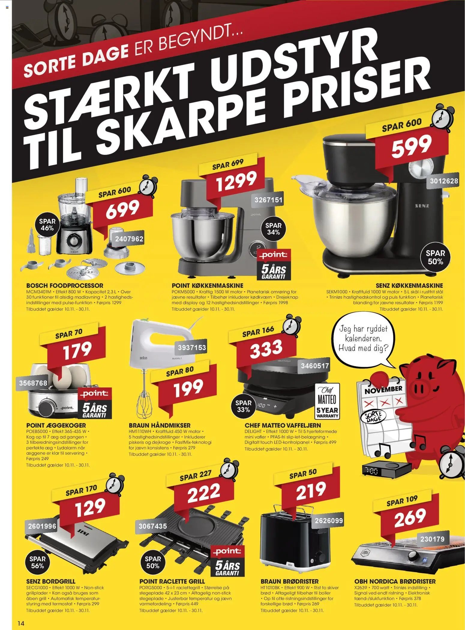Punkt1 tilbudsavis fra 10/11/2025 Black Friday