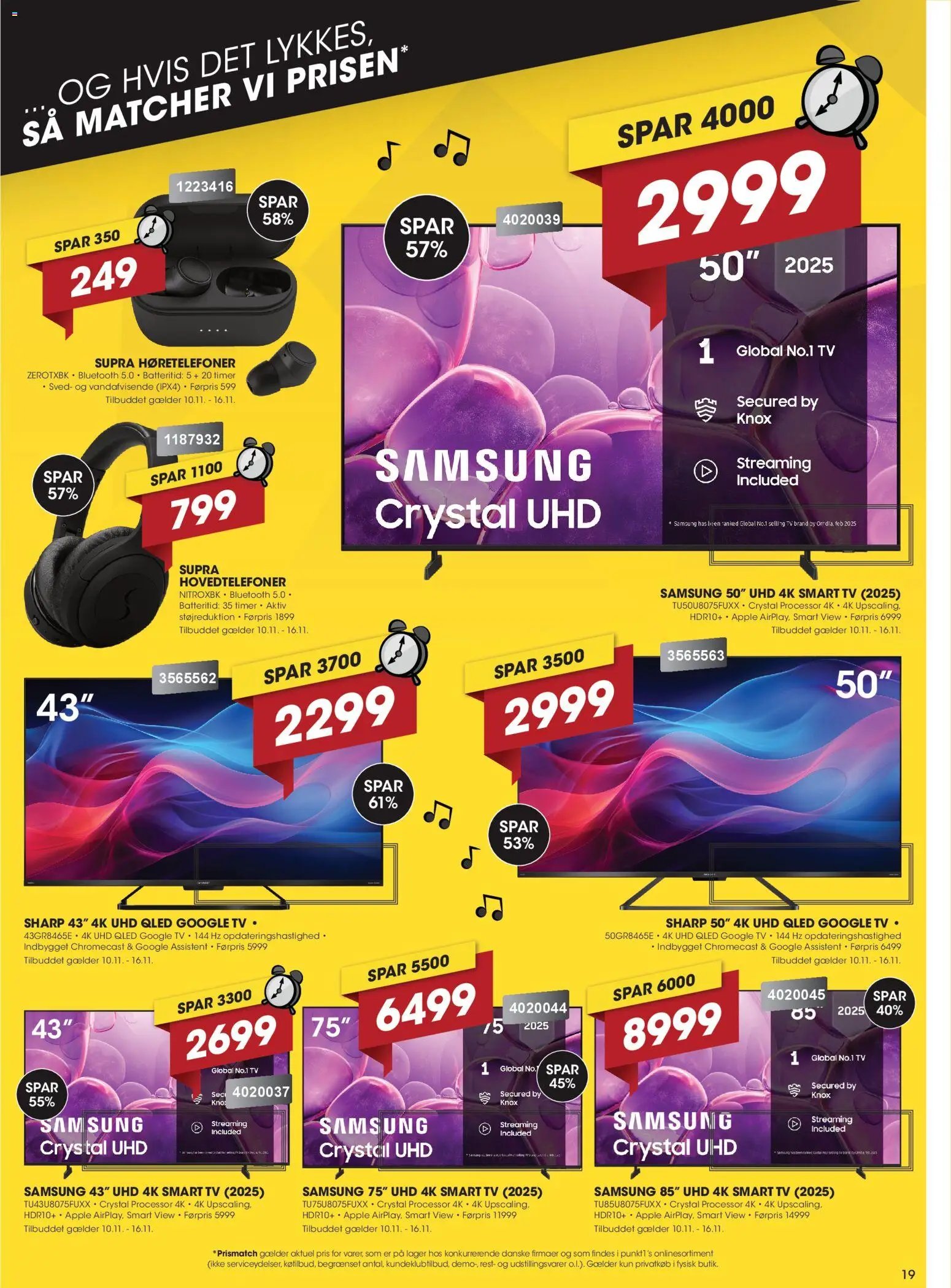 Punkt1 tilbudsavis fra 10/11/2025 Black Friday