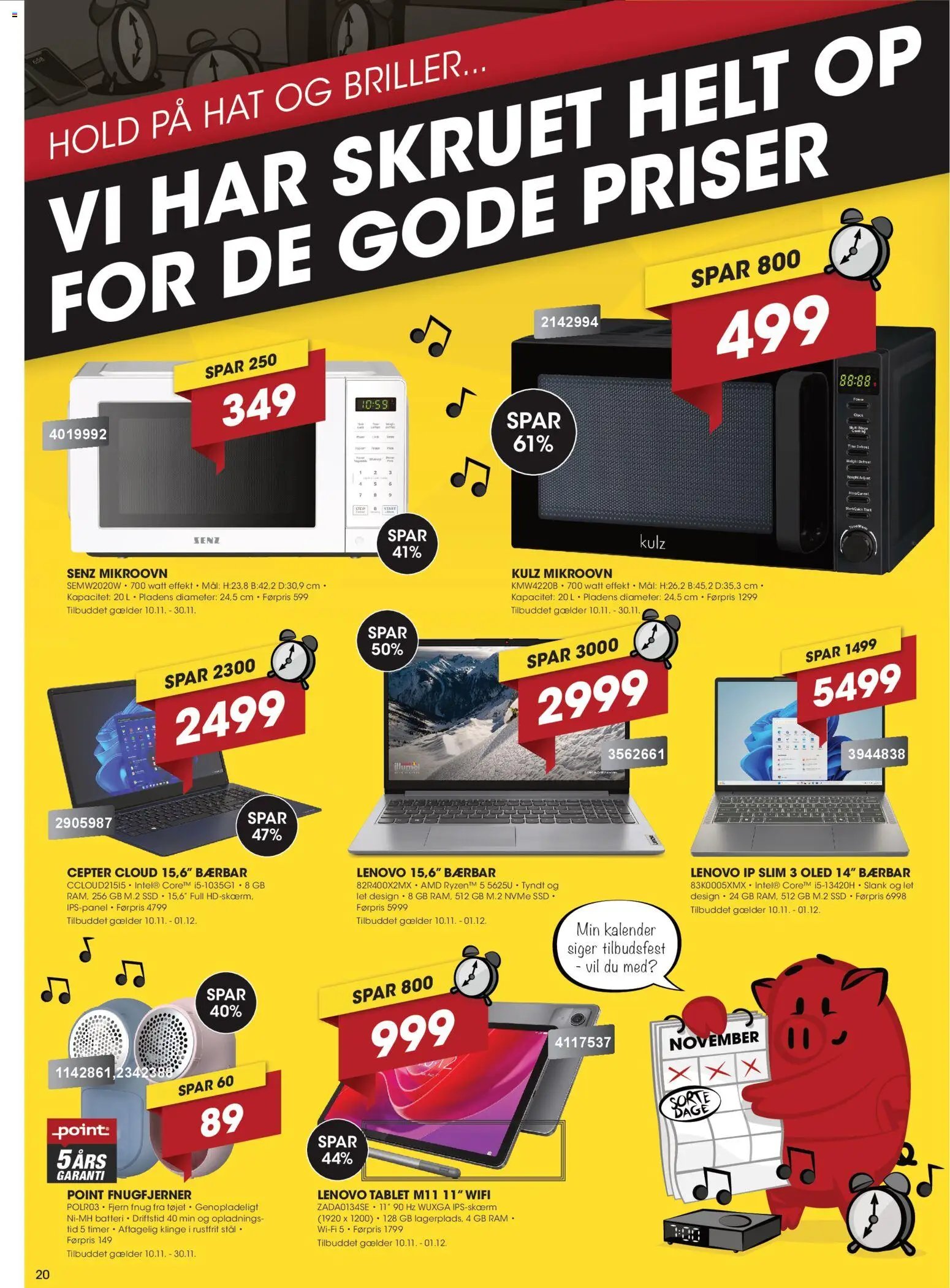 Punkt1 tilbudsavis fra 10/11/2025 Black Friday
