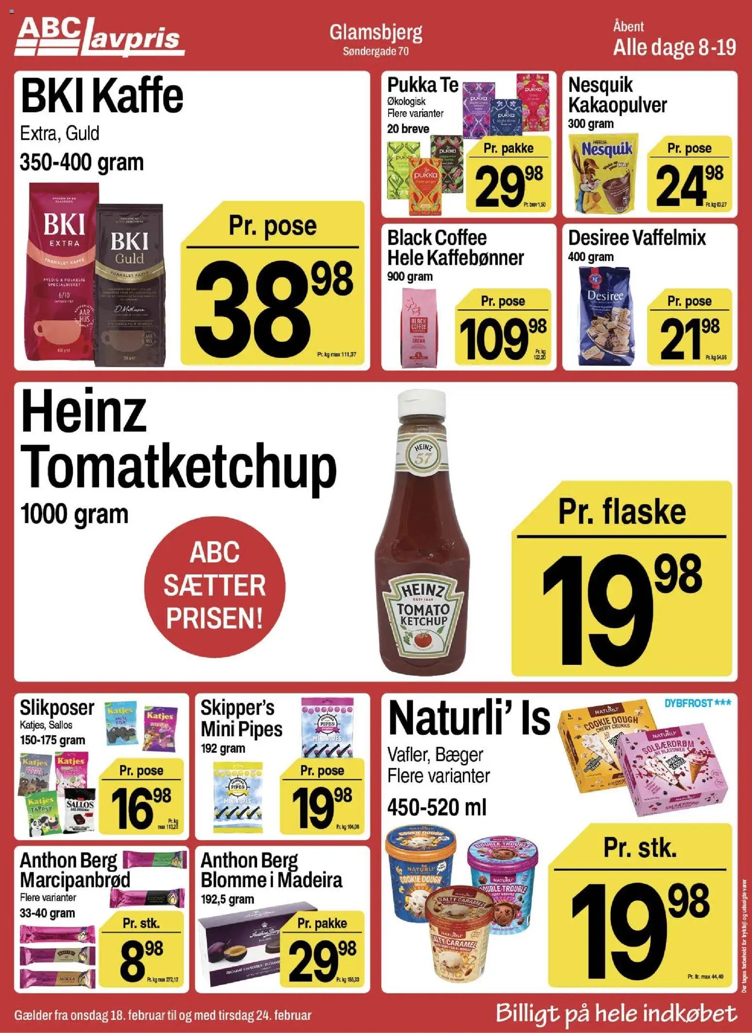 Abc Lavpris tilbudsavis fra 18/02/2026 Glamsbjerg