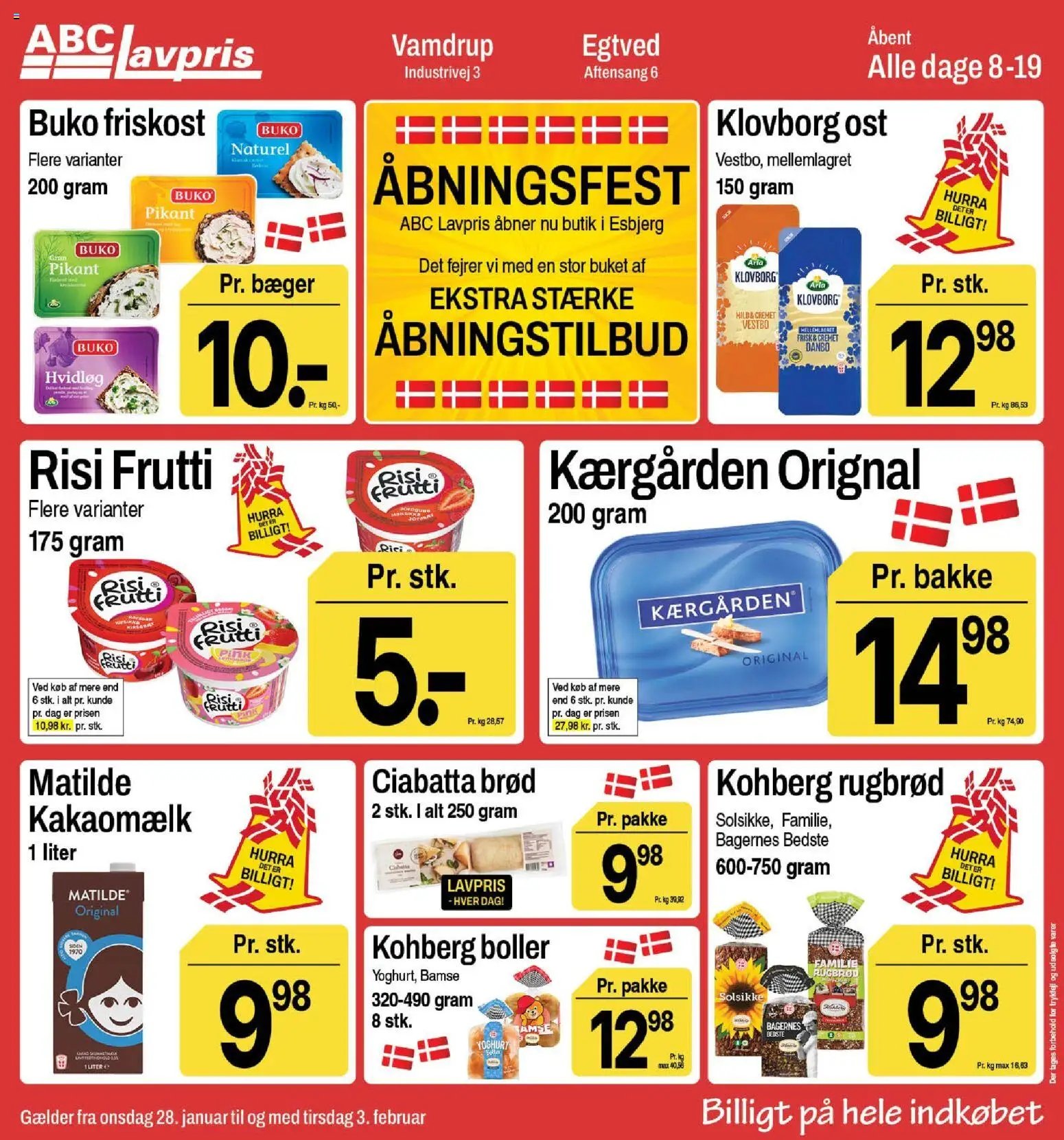 Abc Lavpris tilbudsavis fra 28/01/2026 Vamdrup