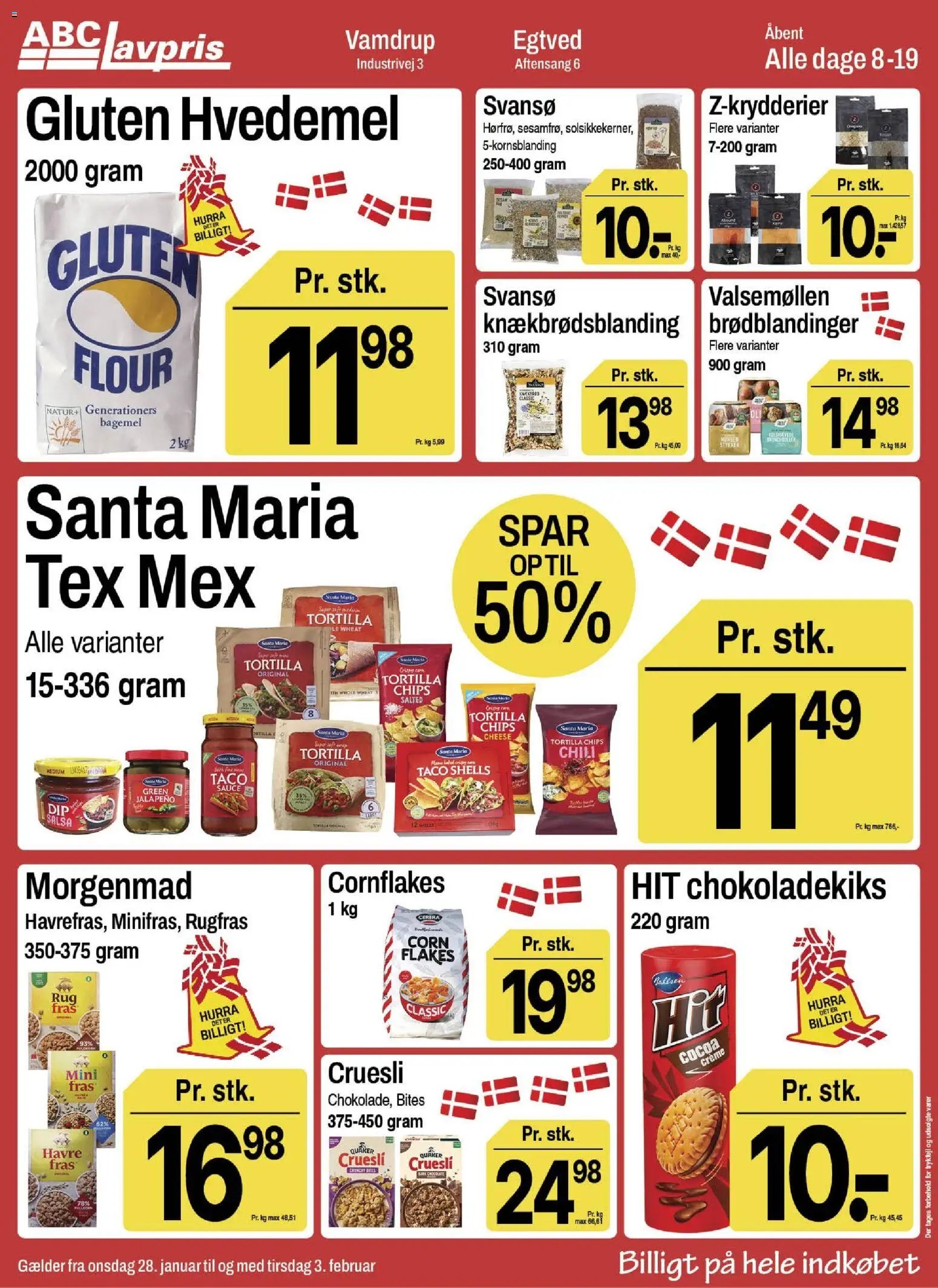 Abc Lavpris tilbudsavis fra 28/01/2026 Vamdrup