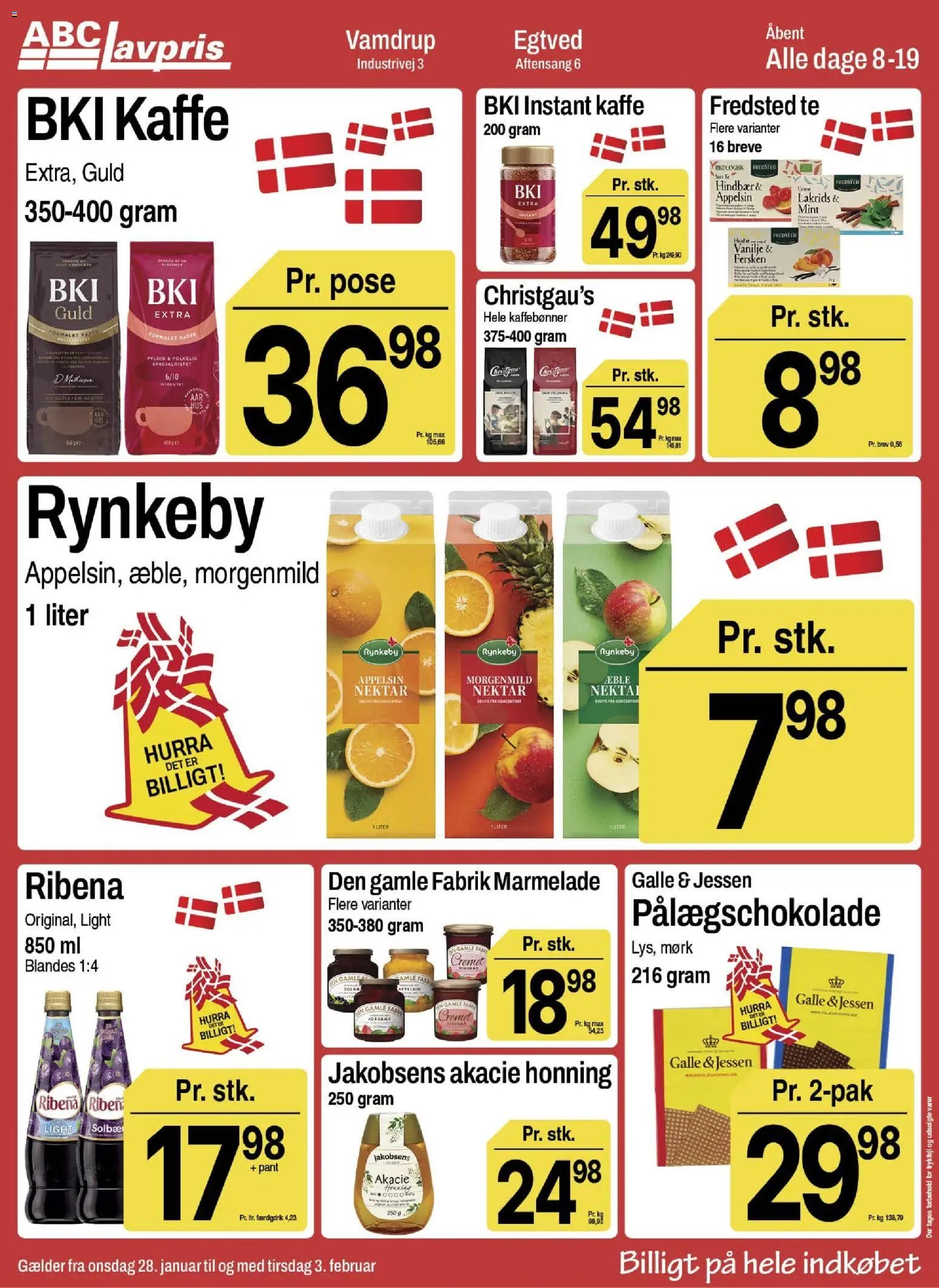 Abc Lavpris tilbudsavis fra 28/01/2026 Vamdrup