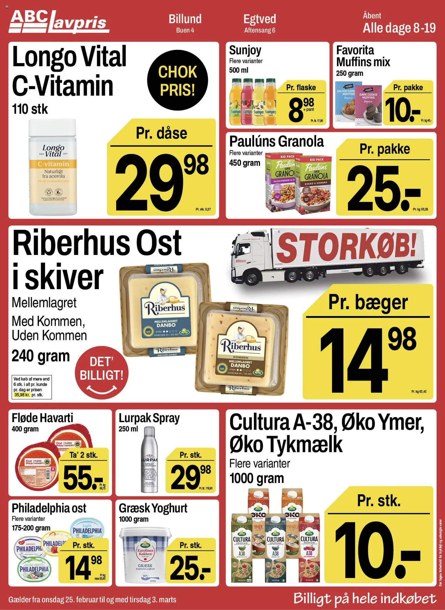 Abc Lavpris tilbudsavis fra 25/02/2026 Tilbudsavis
