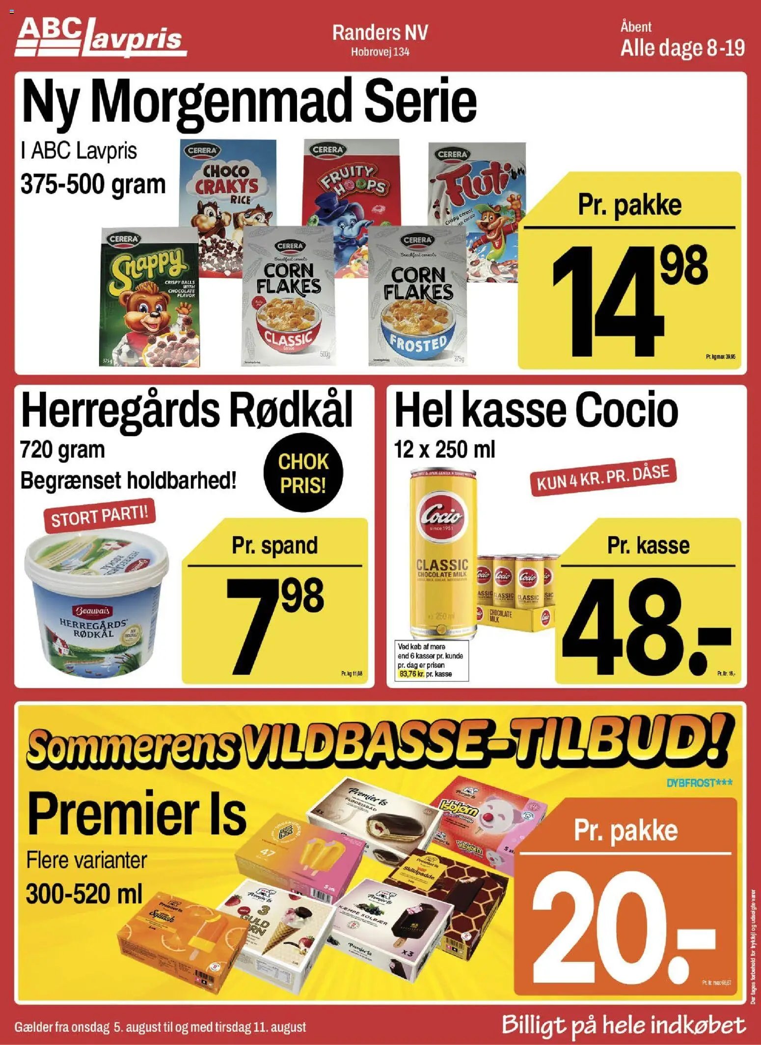 Abc Lavpris tilbudsavis fra 05/08/2026 Abc Lavpris - Tilbudsavis