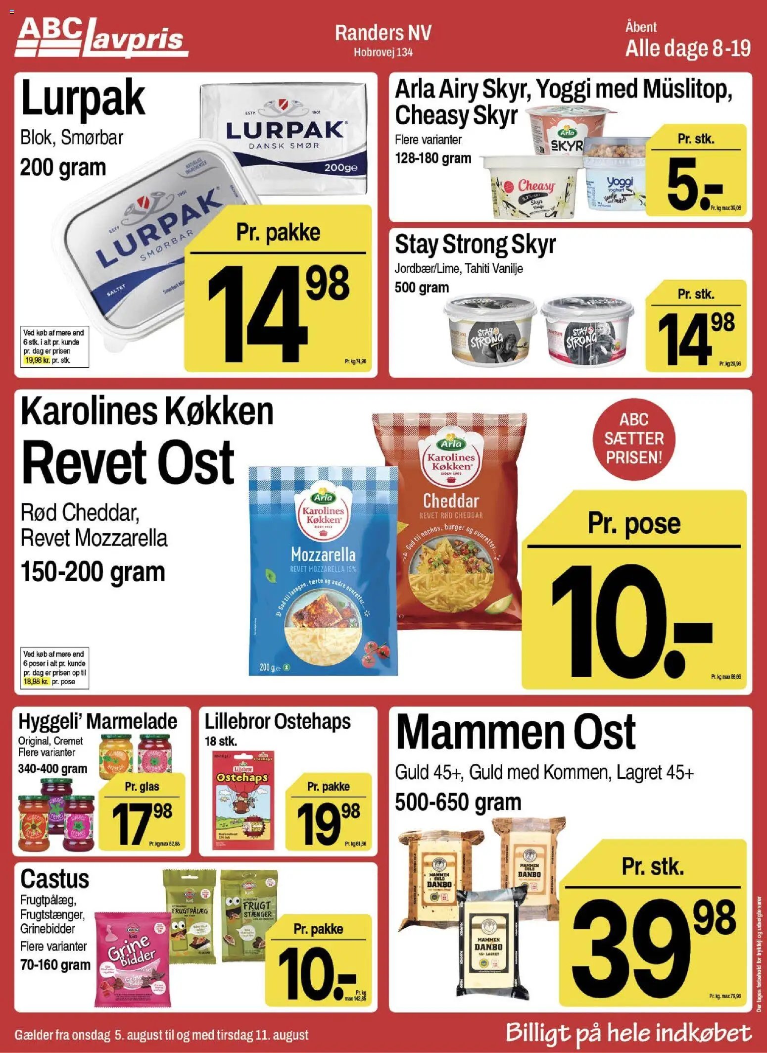 Abc Lavpris tilbudsavis fra 05/08/2026 Abc Lavpris - Tilbudsavis