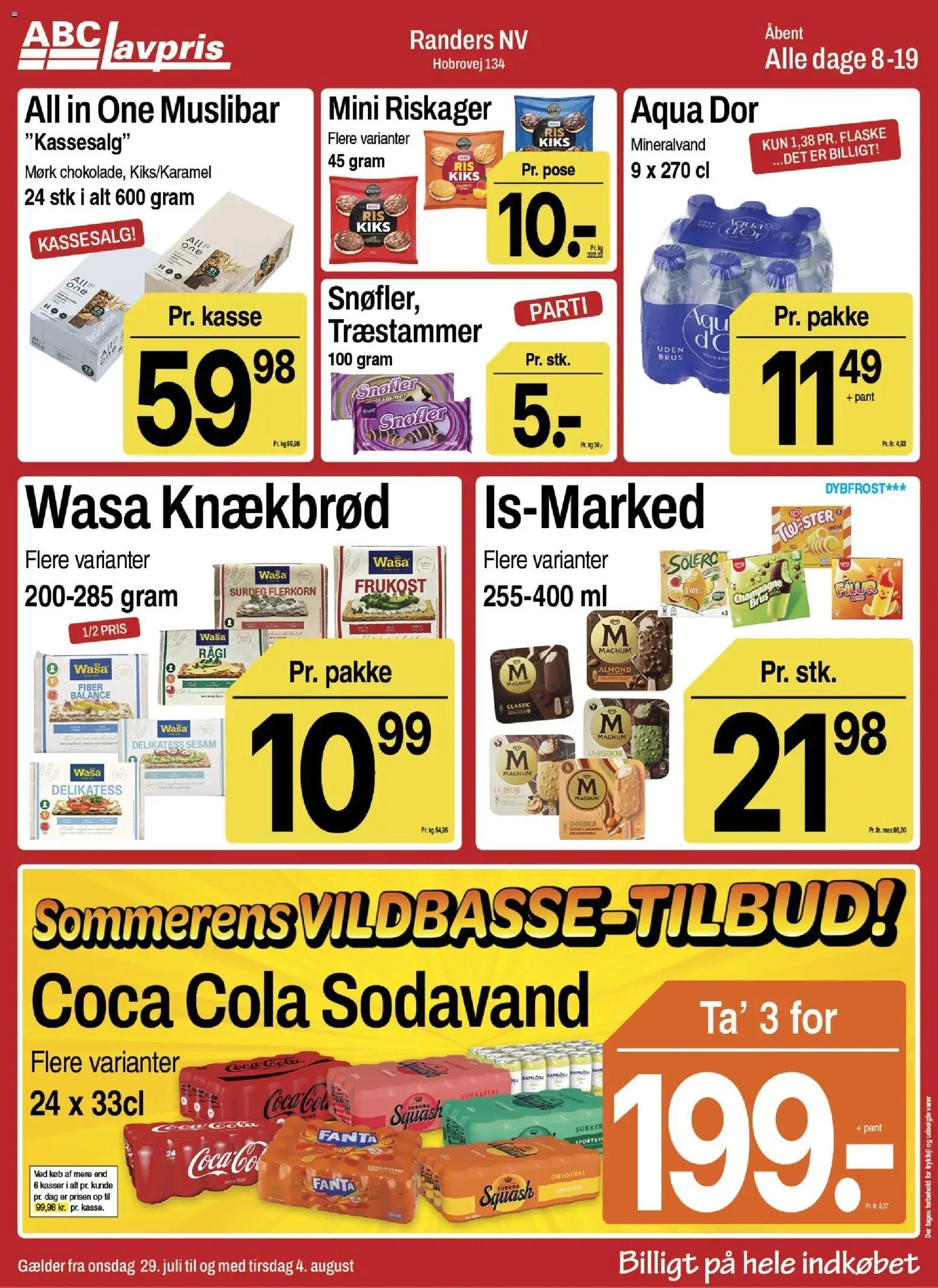 Abc Lavpris tilbudsavis fra 29/07/2026 Abc Lavpris - Tilbudsavis