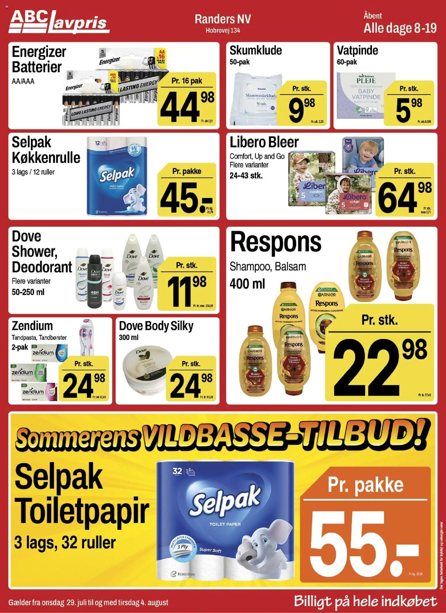 Abc Lavpris tilbudsavis fra 29/07/2026 Abc Lavpris - Tilbudsavis