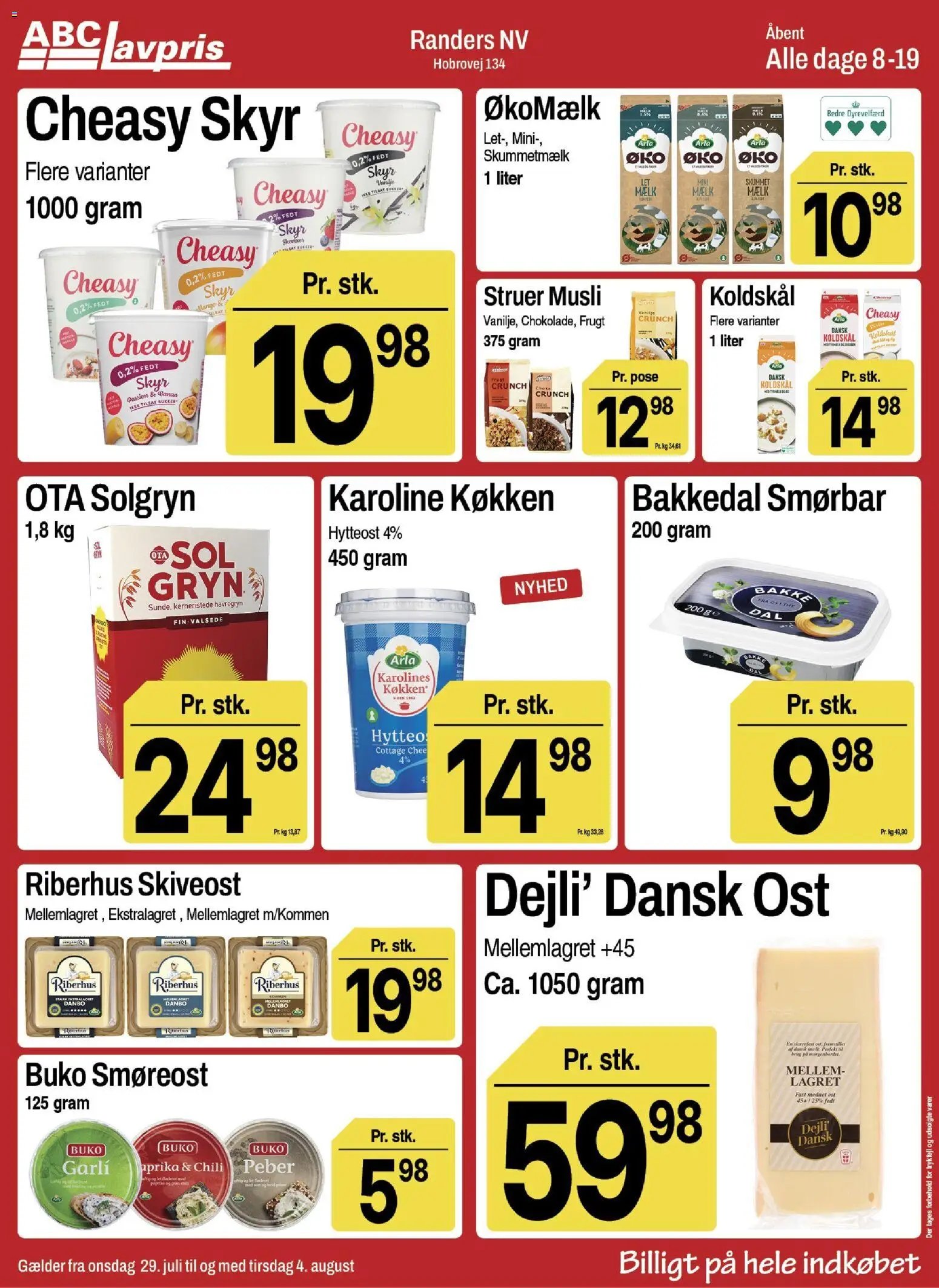 Abc Lavpris tilbudsavis fra 29/07/2026 Abc Lavpris - Tilbudsavis