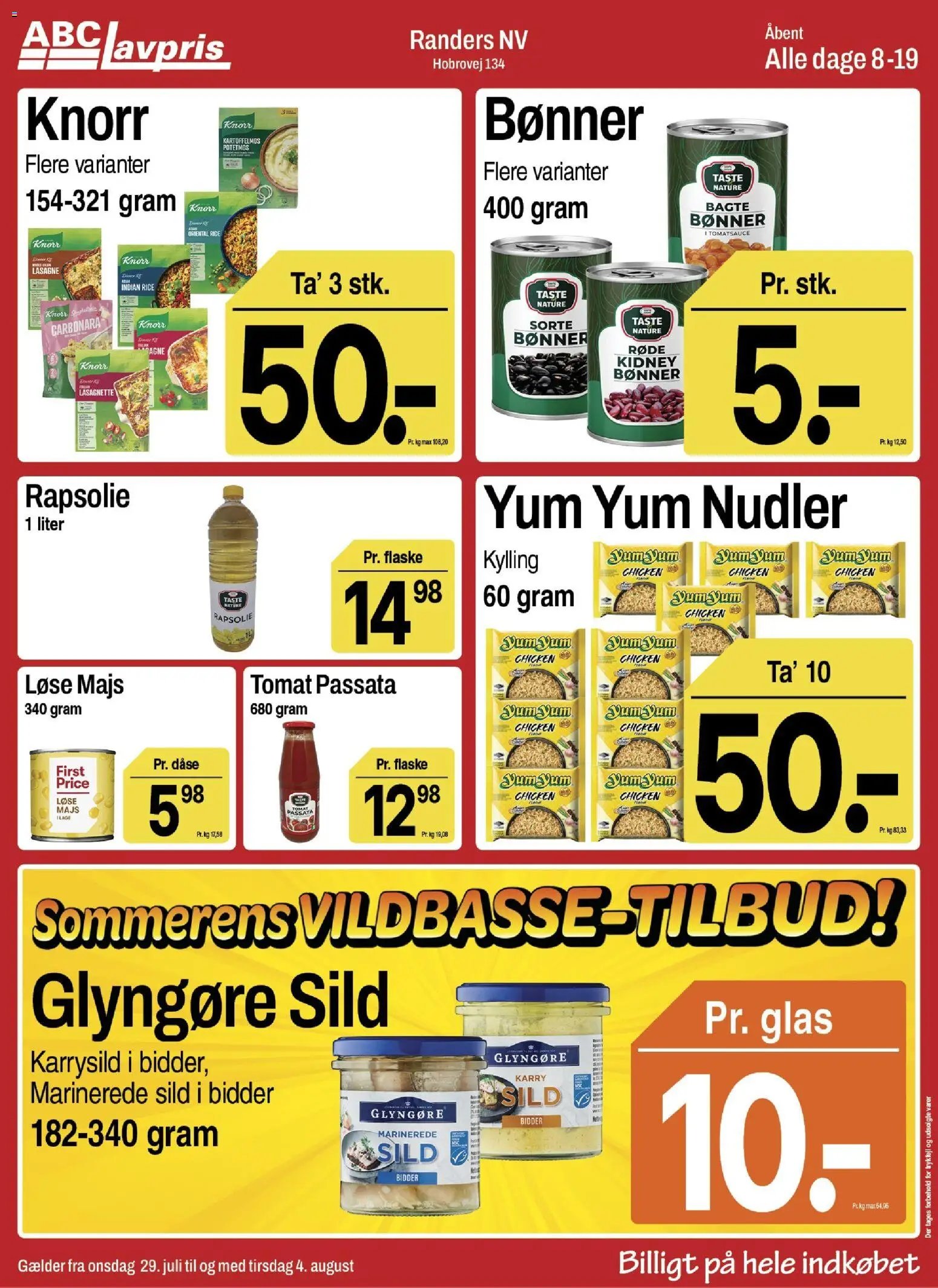 Abc Lavpris tilbudsavis fra 29/07/2026 Abc Lavpris - Tilbudsavis