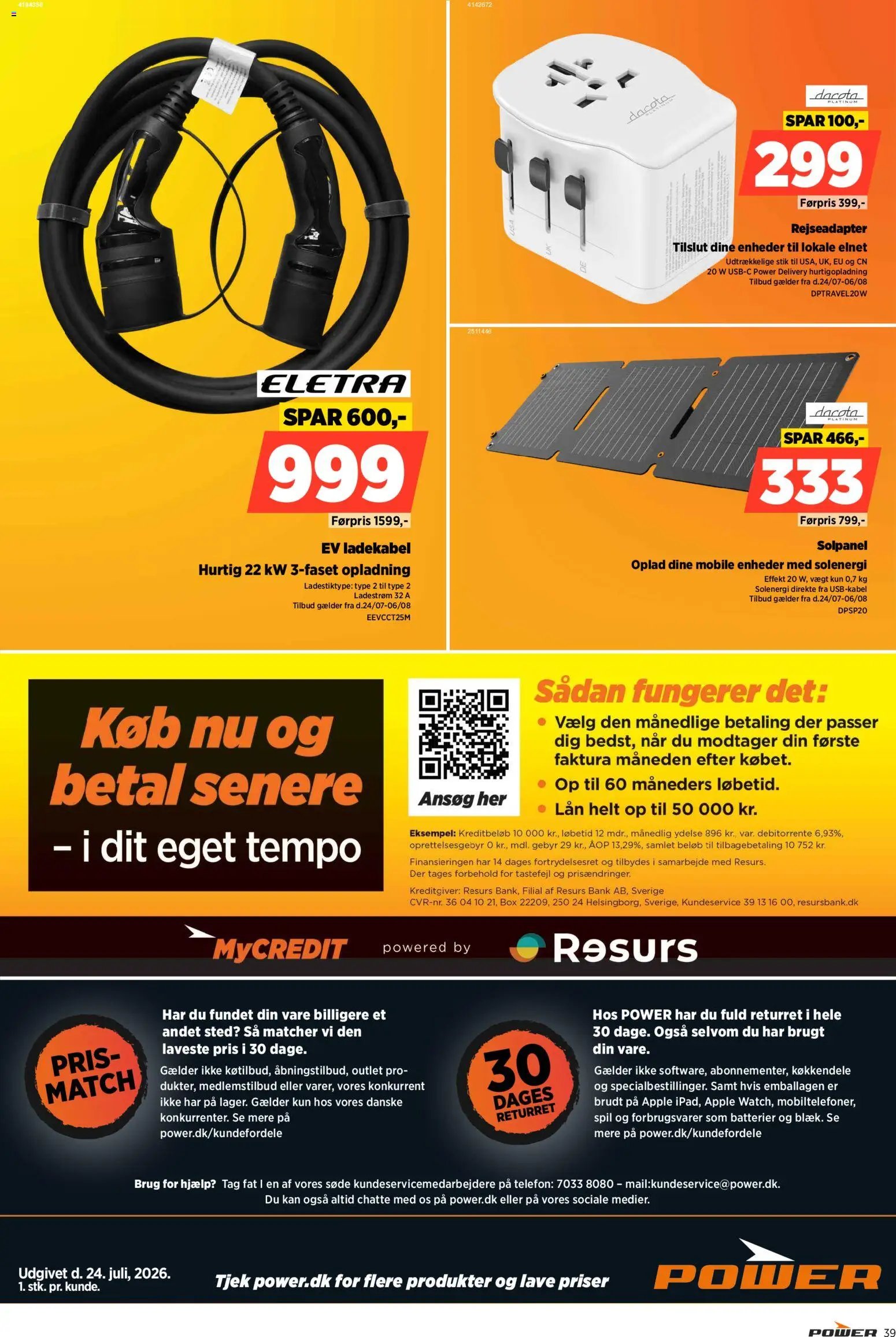Power tilbudsavis fra 17/07/2026 Power - Lave priser