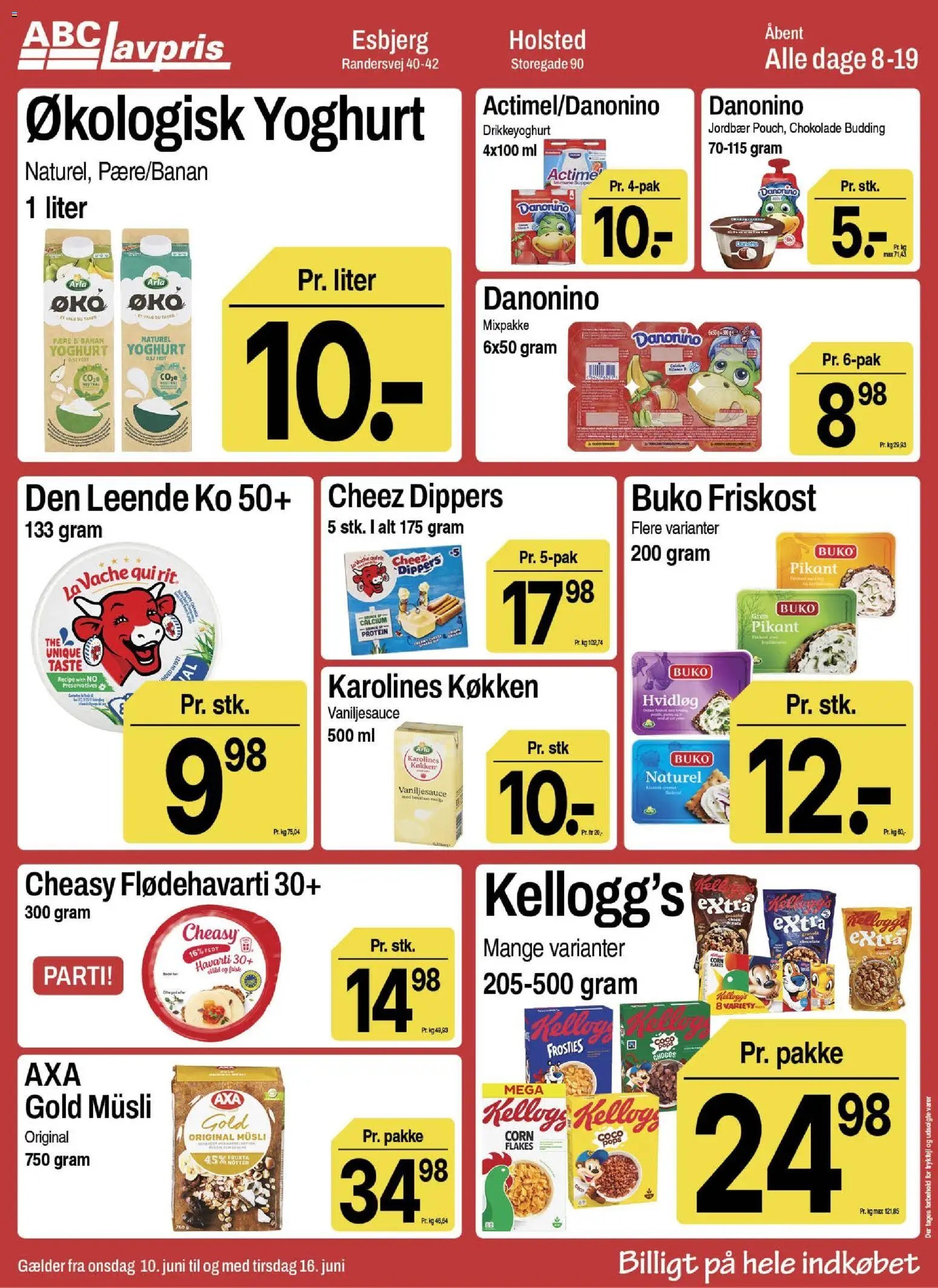 Abc Lavpris tilbudsavis fra 10/06/2026 Abc Lavpris - Esbjerg