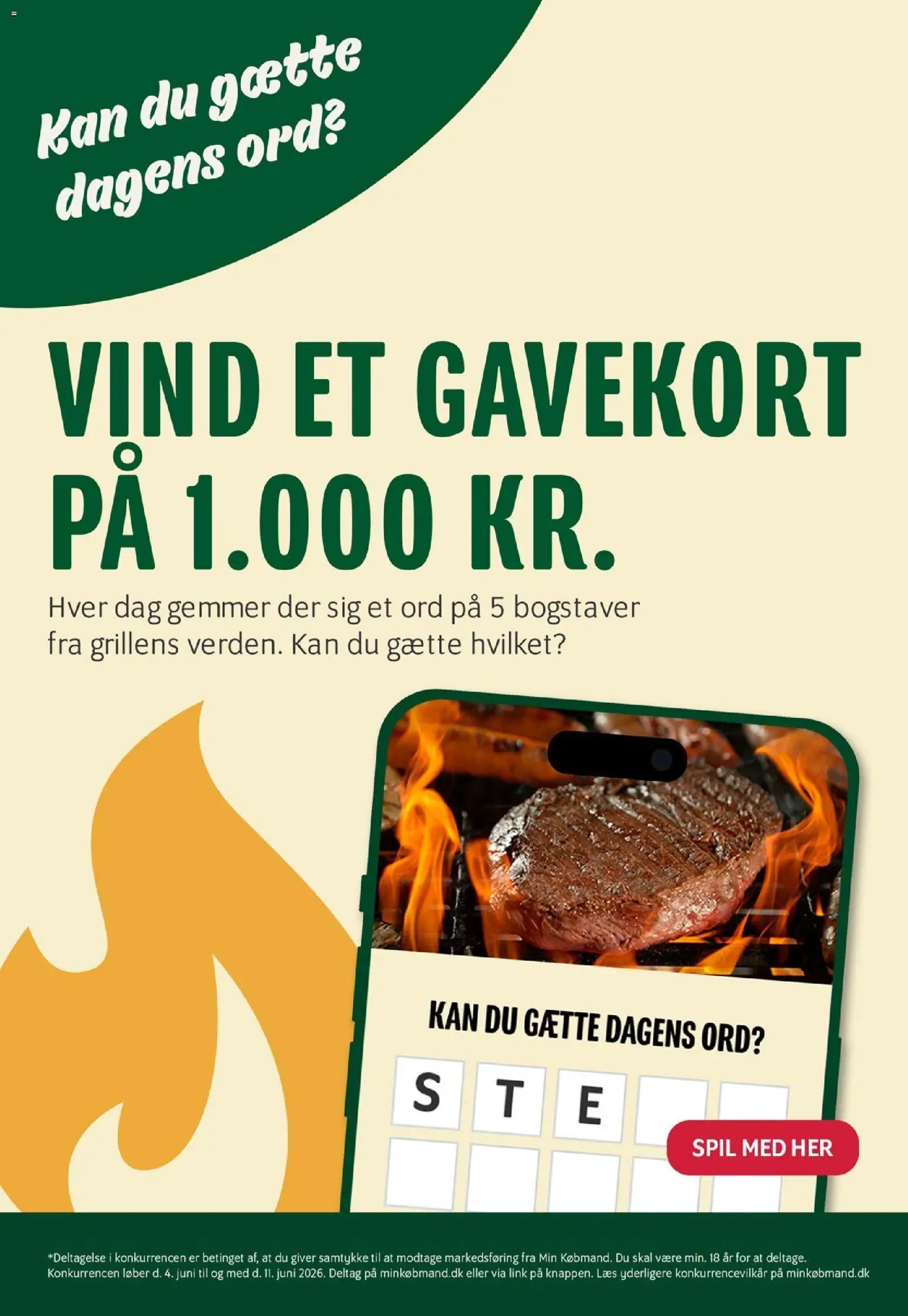 Min Købmand tilbudsavis fra 05/06/2026 Min Købmand - Tilbudsavis uge 24