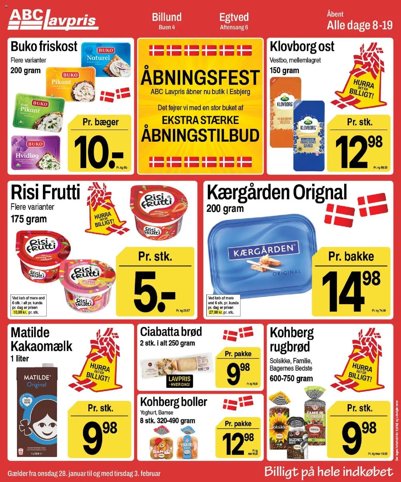 Abc Lavpris tilbudsavis fra 28/01/2026 Billund