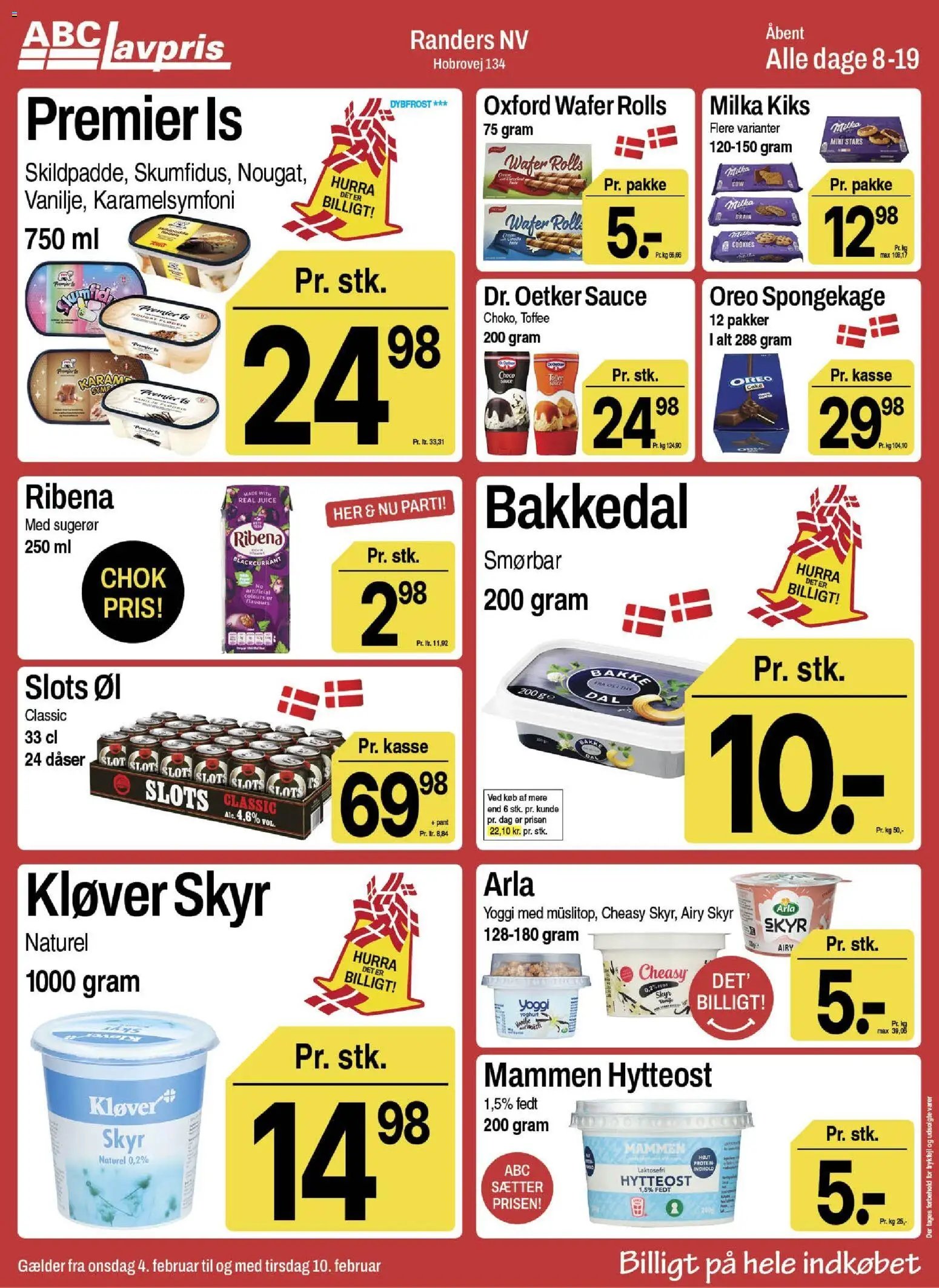 Abc Lavpris tilbudsavis fra 04/02/2026 Randers NV
