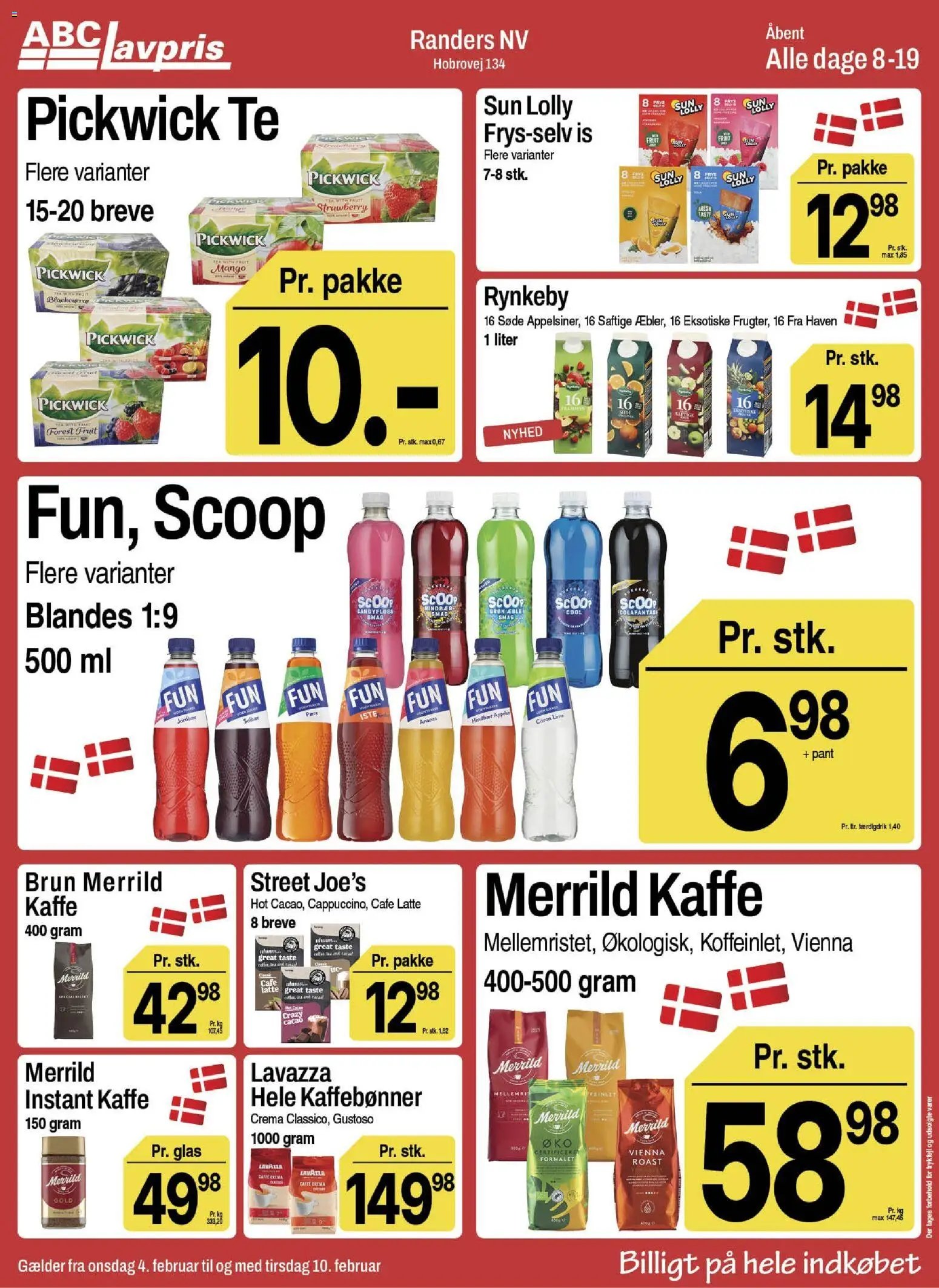 Abc Lavpris tilbudsavis fra 04/02/2026 Randers NV