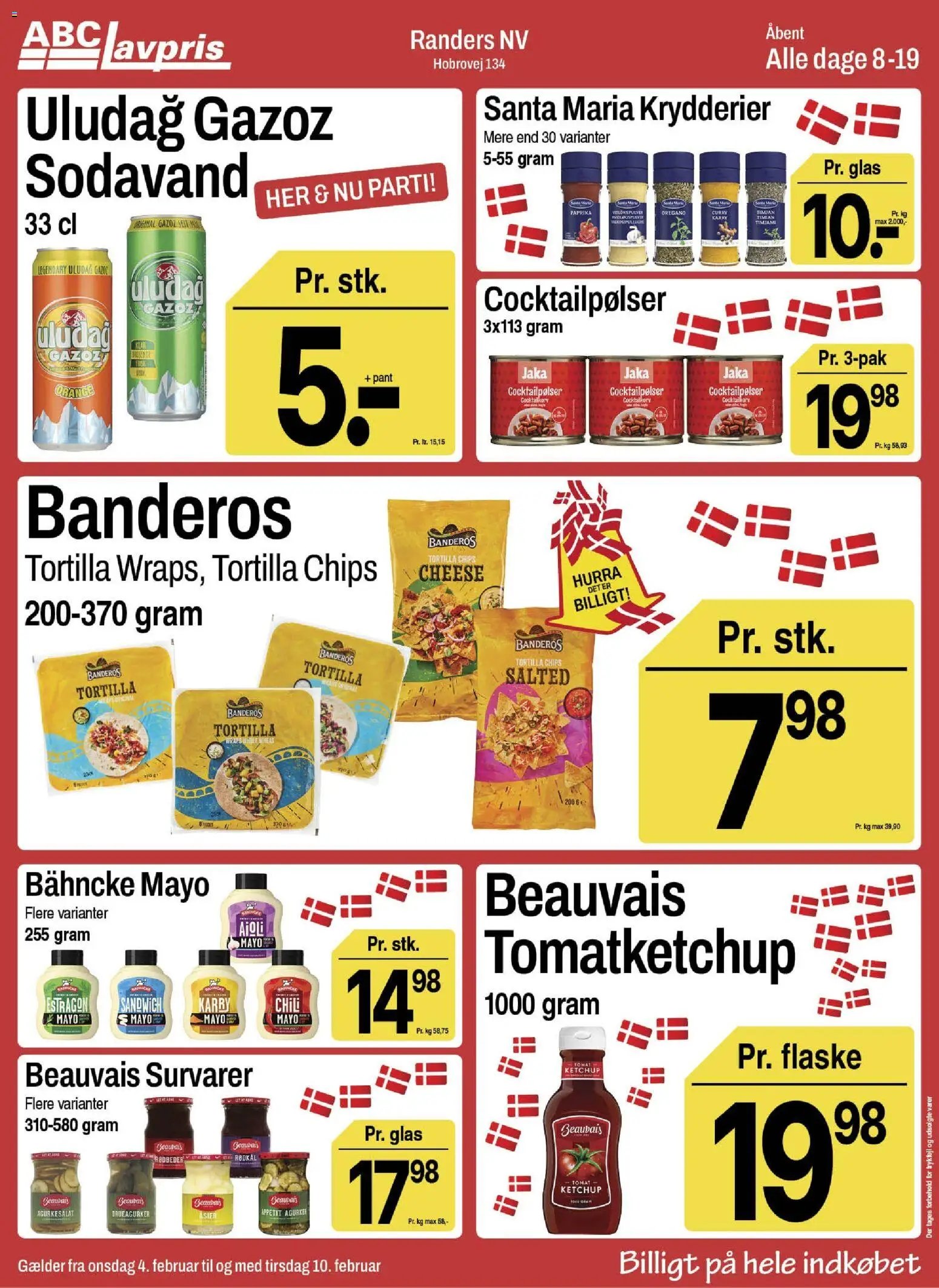 Abc Lavpris tilbudsavis fra 04/02/2026 Randers NV