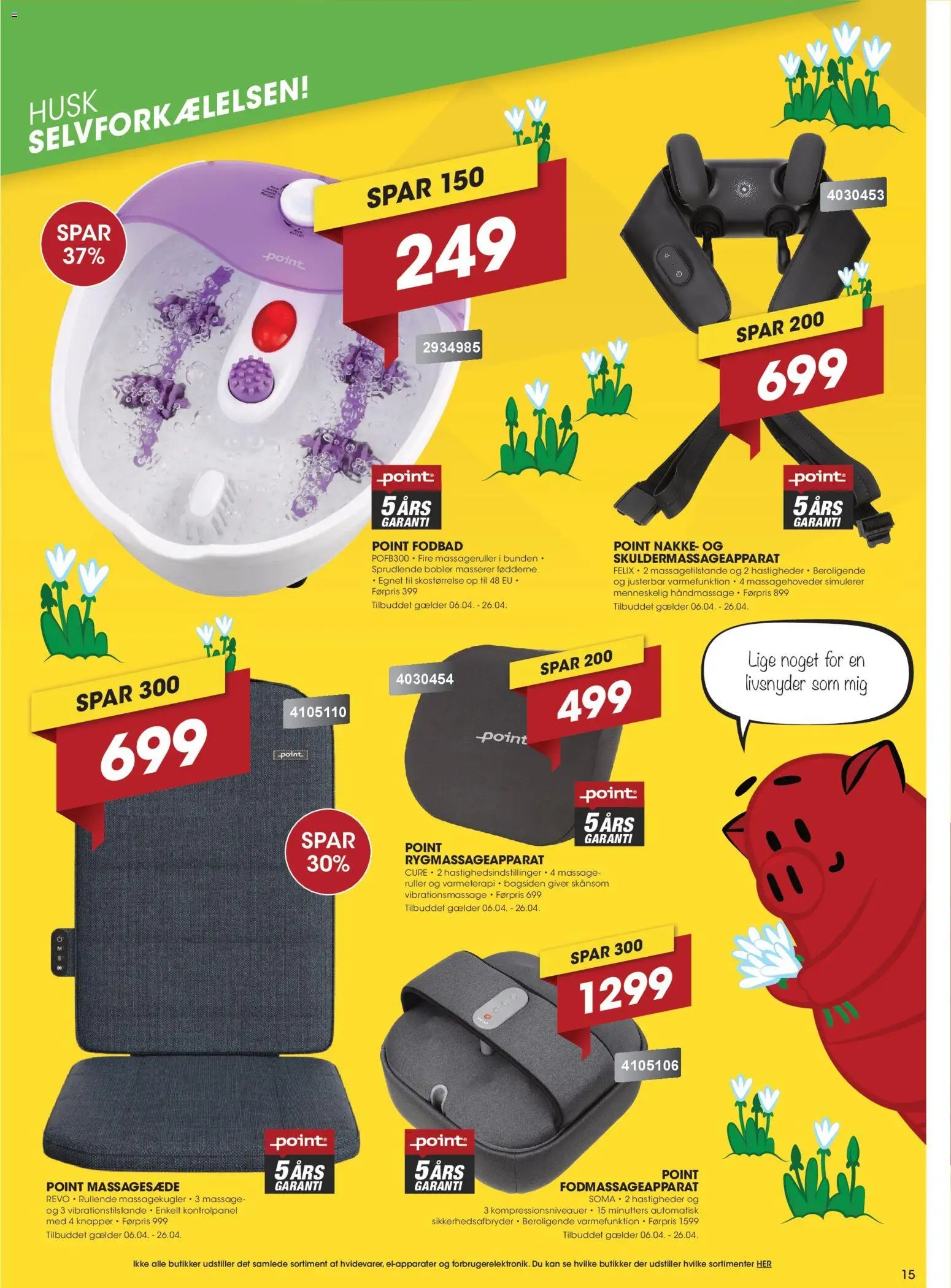 Punkt1 tilbudsavis fra 06/04/2026 Punkt1 - Tilbudsavis