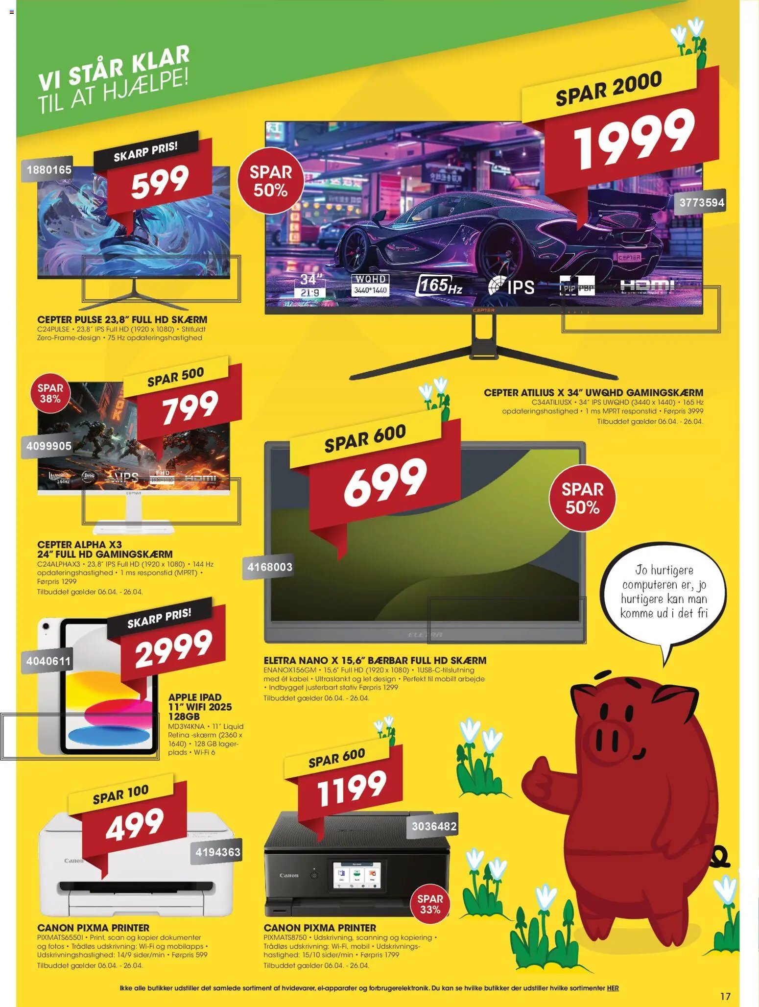 Punkt1 tilbudsavis fra 06/04/2026 Punkt1 - Tilbudsavis