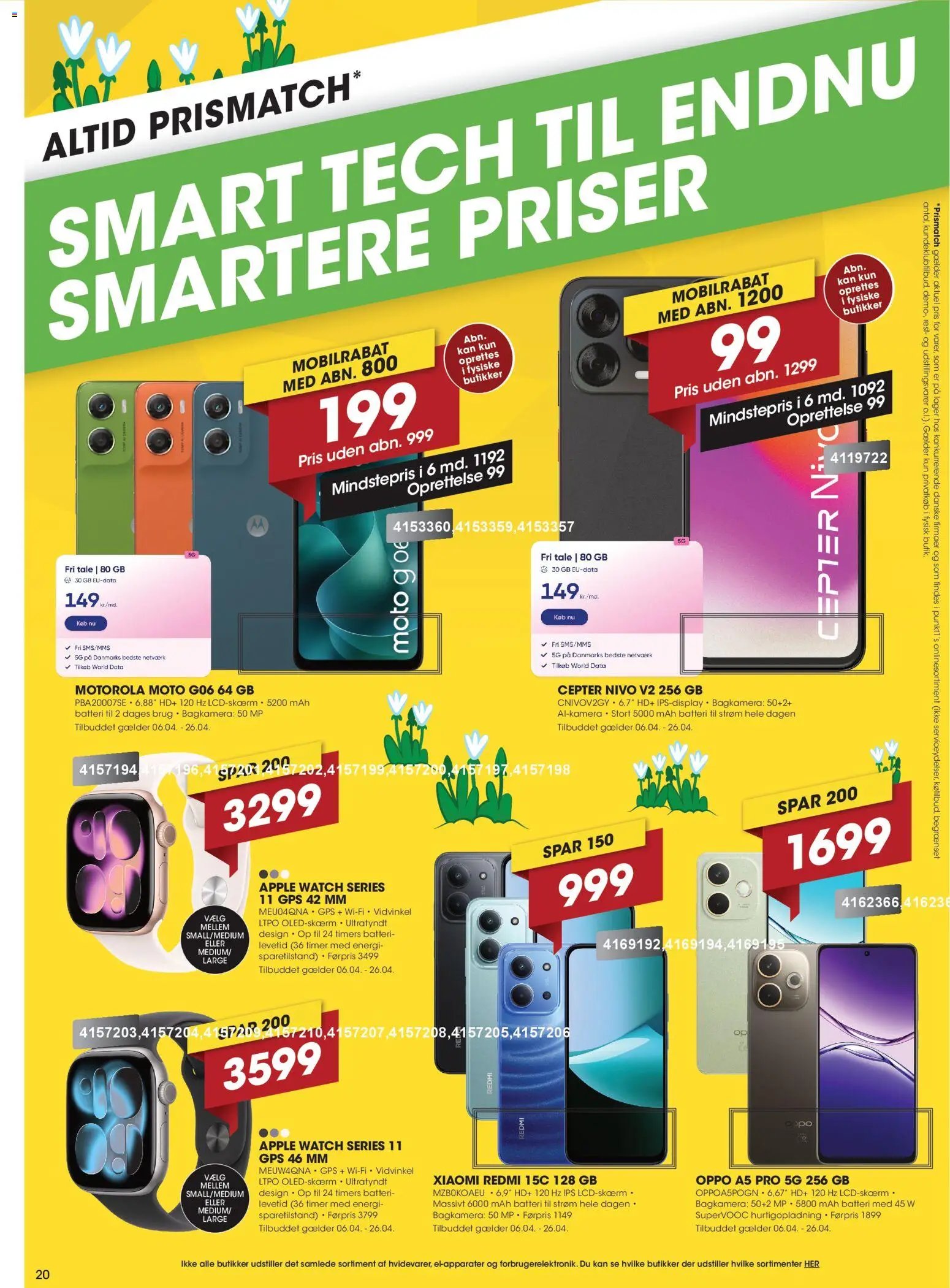 Punkt1 tilbudsavis fra 06/04/2026 Punkt1 - Tilbudsavis