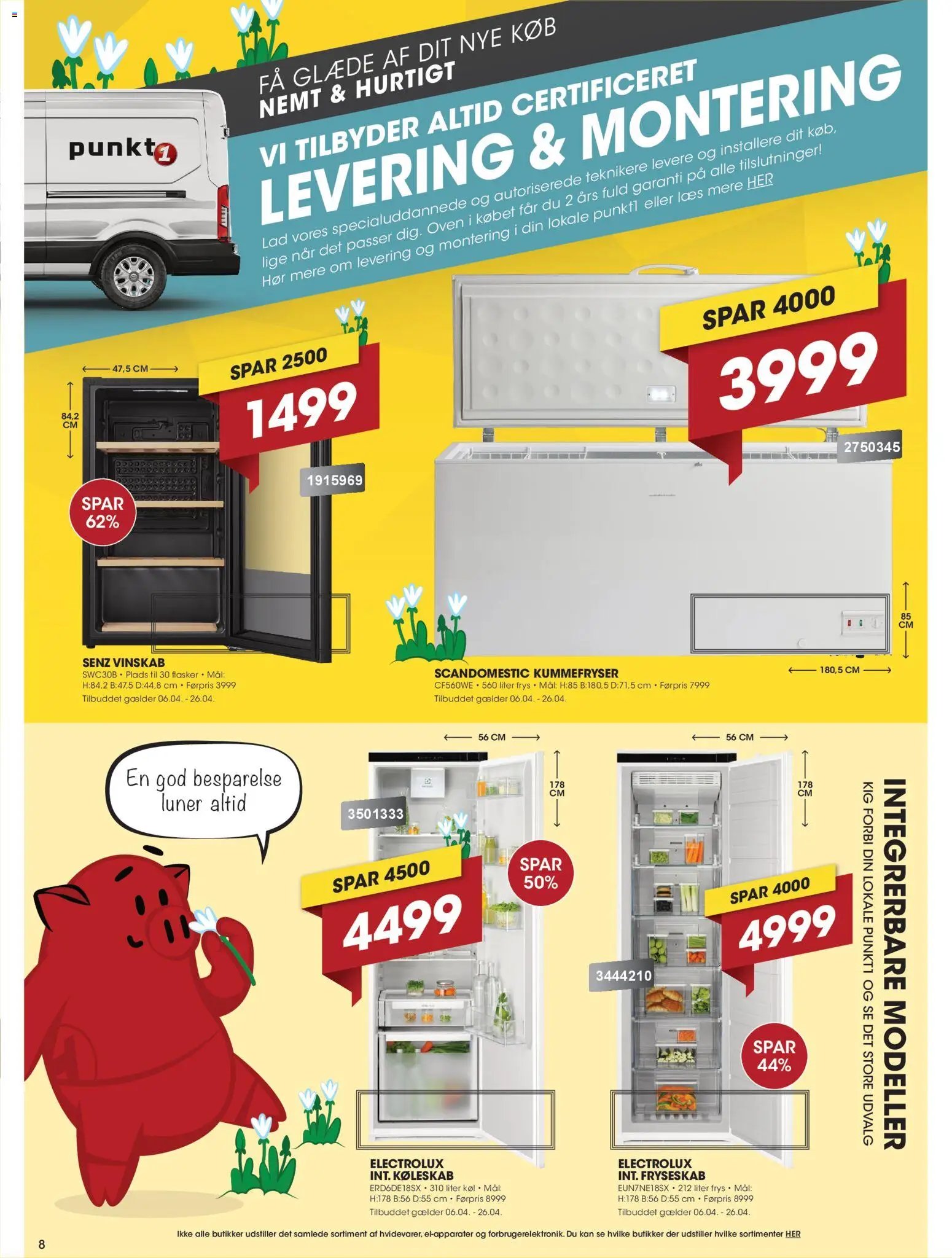 Punkt1 tilbudsavis fra 06/04/2026 Punkt1 - Tilbudsavis