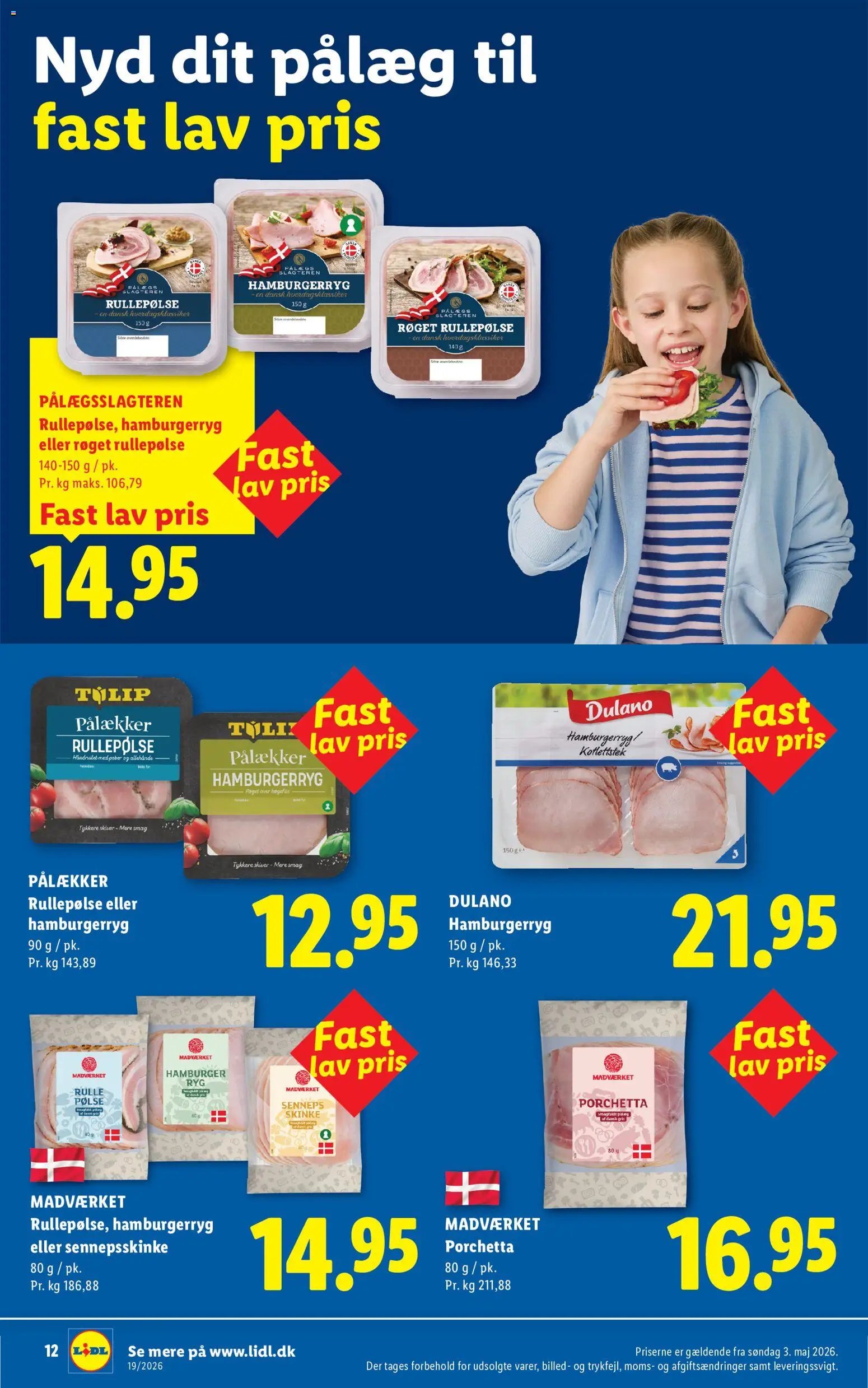 Lidl tilbudsavis fra 03/05/2026 Lidl - Tilbudsavis