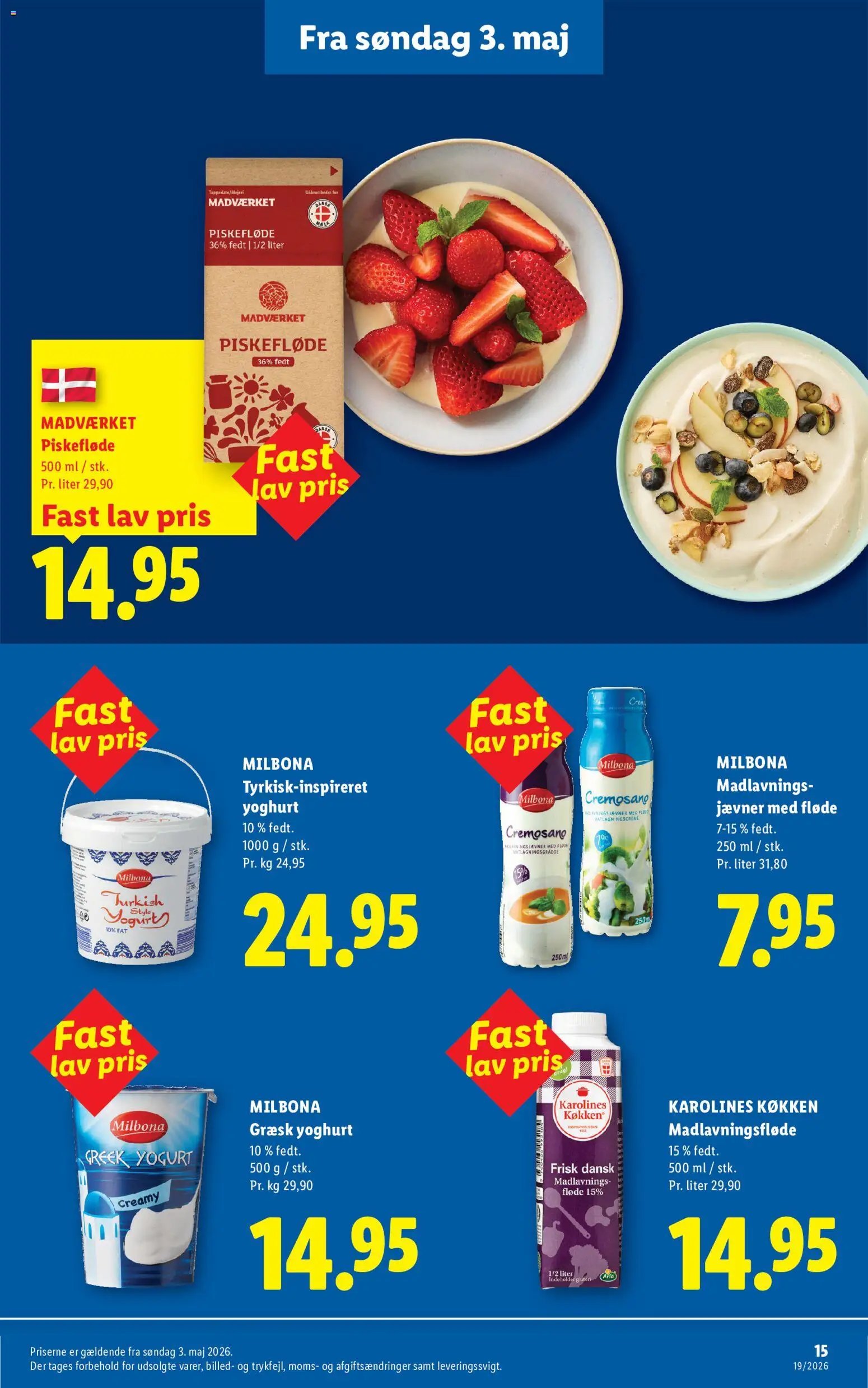 Lidl tilbudsavis fra 03/05/2026 Lidl - Tilbudsavis