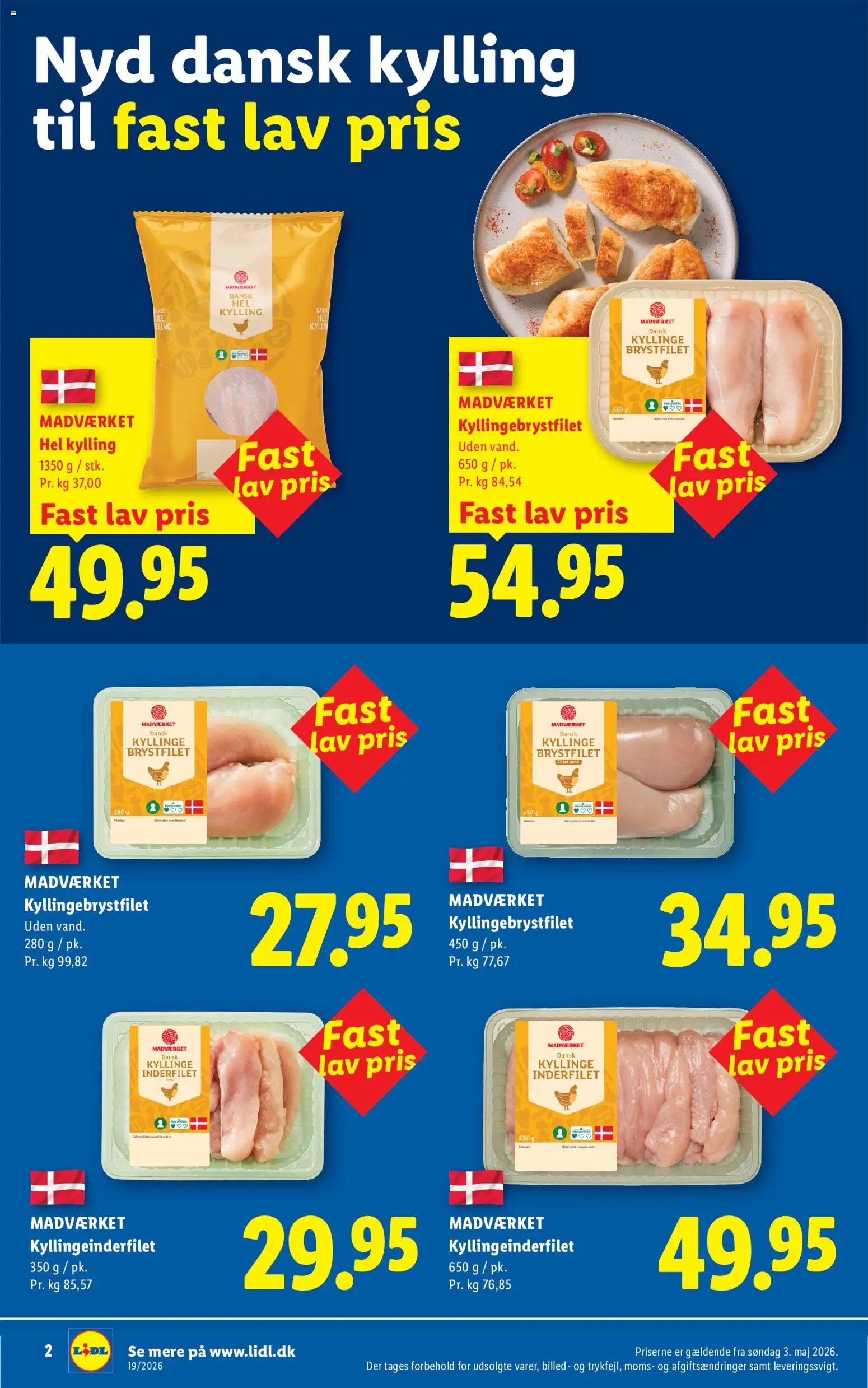 Lidl tilbudsavis fra 03/05/2026 Lidl - Tilbudsavis