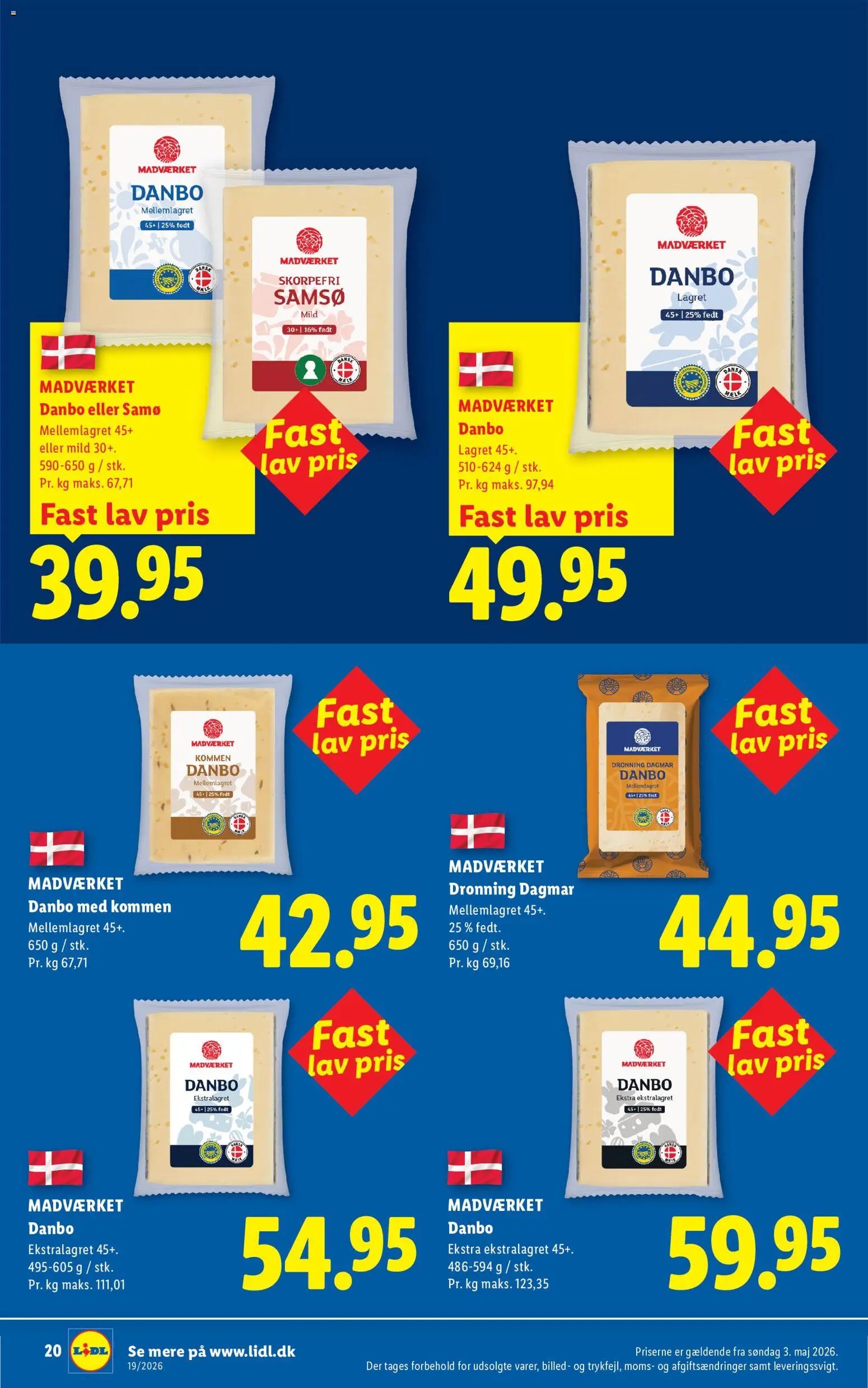 Lidl tilbudsavis fra 03/05/2026 Lidl - Tilbudsavis