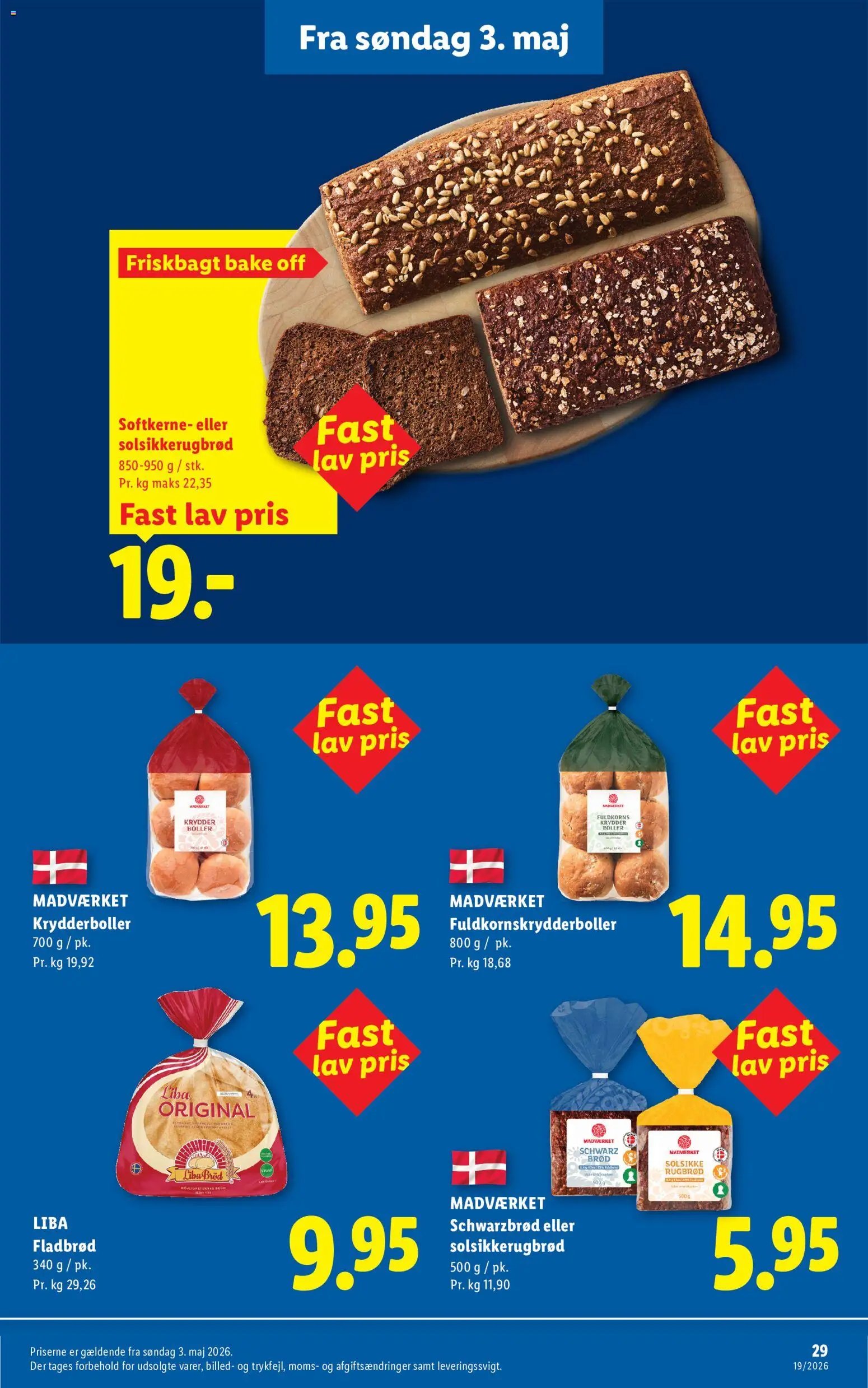 Lidl tilbudsavis fra 03/05/2026 Lidl - Tilbudsavis